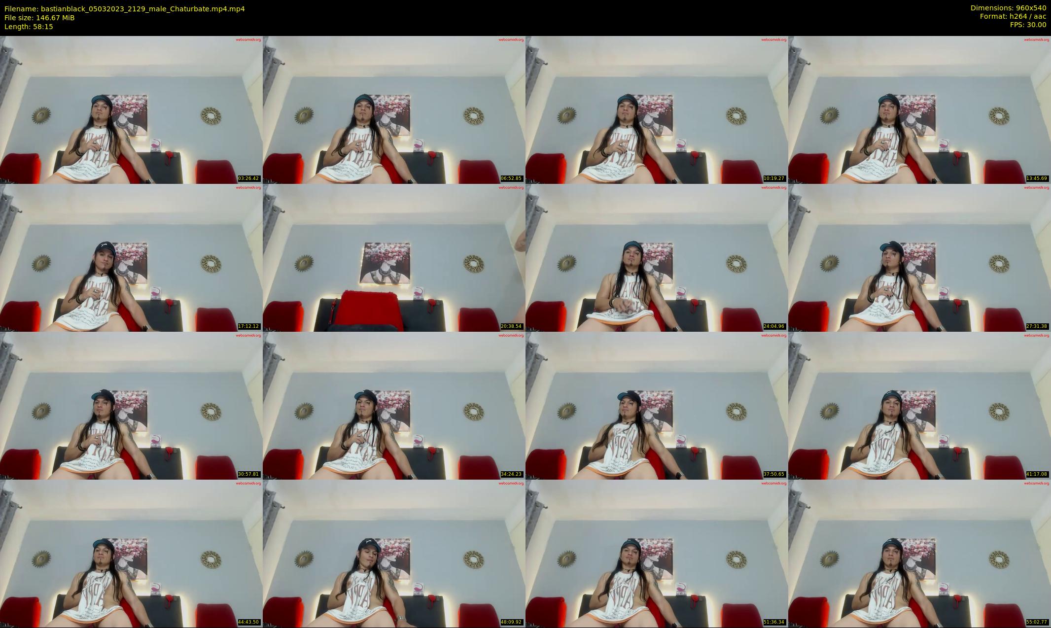 bastianblack — 59 minute Chaturbate male cam show recording, 480p, Mar 5, 2023
