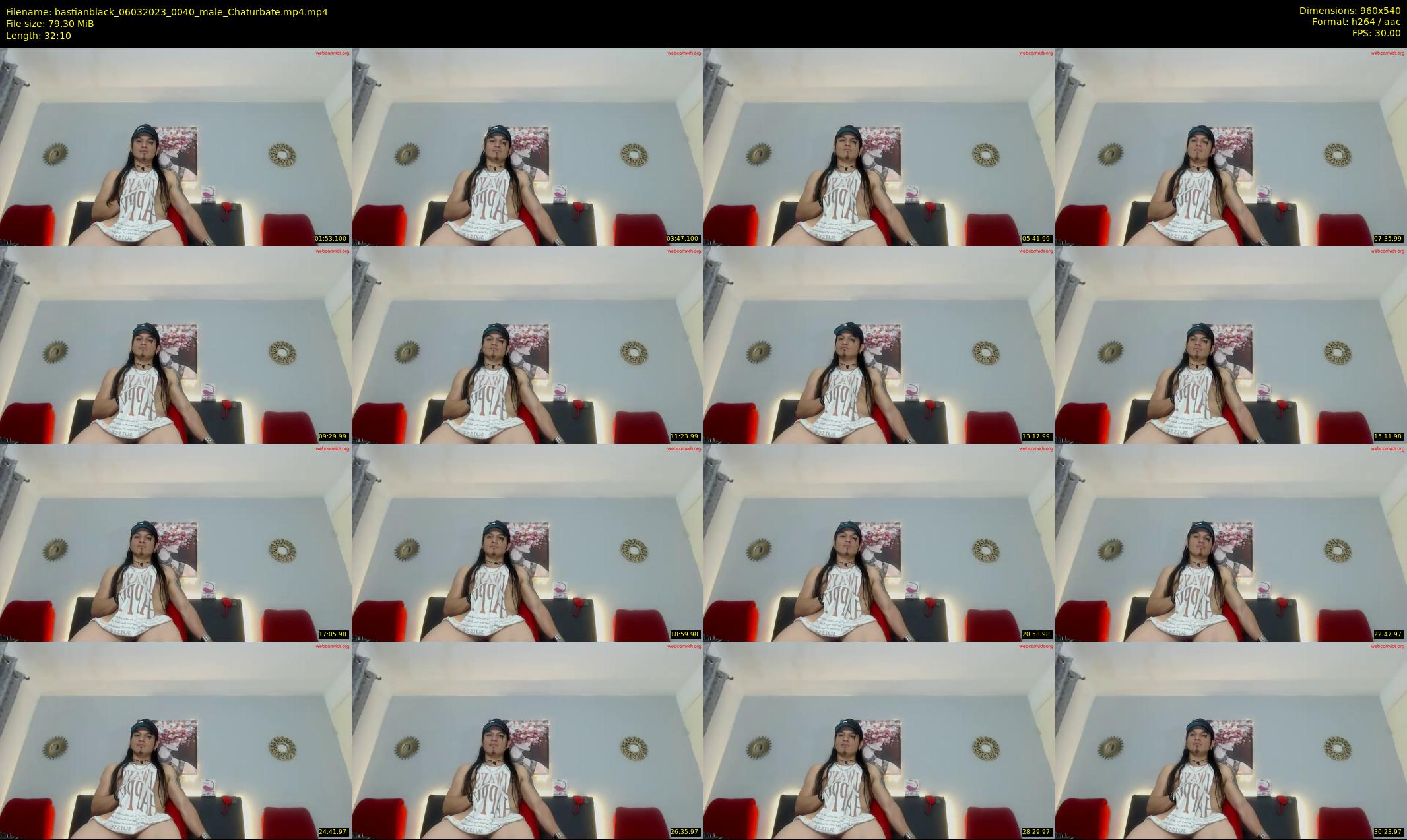 bastianblack — 33 minute Chaturbate male cam show recording, 480p, Mar 6, 2023