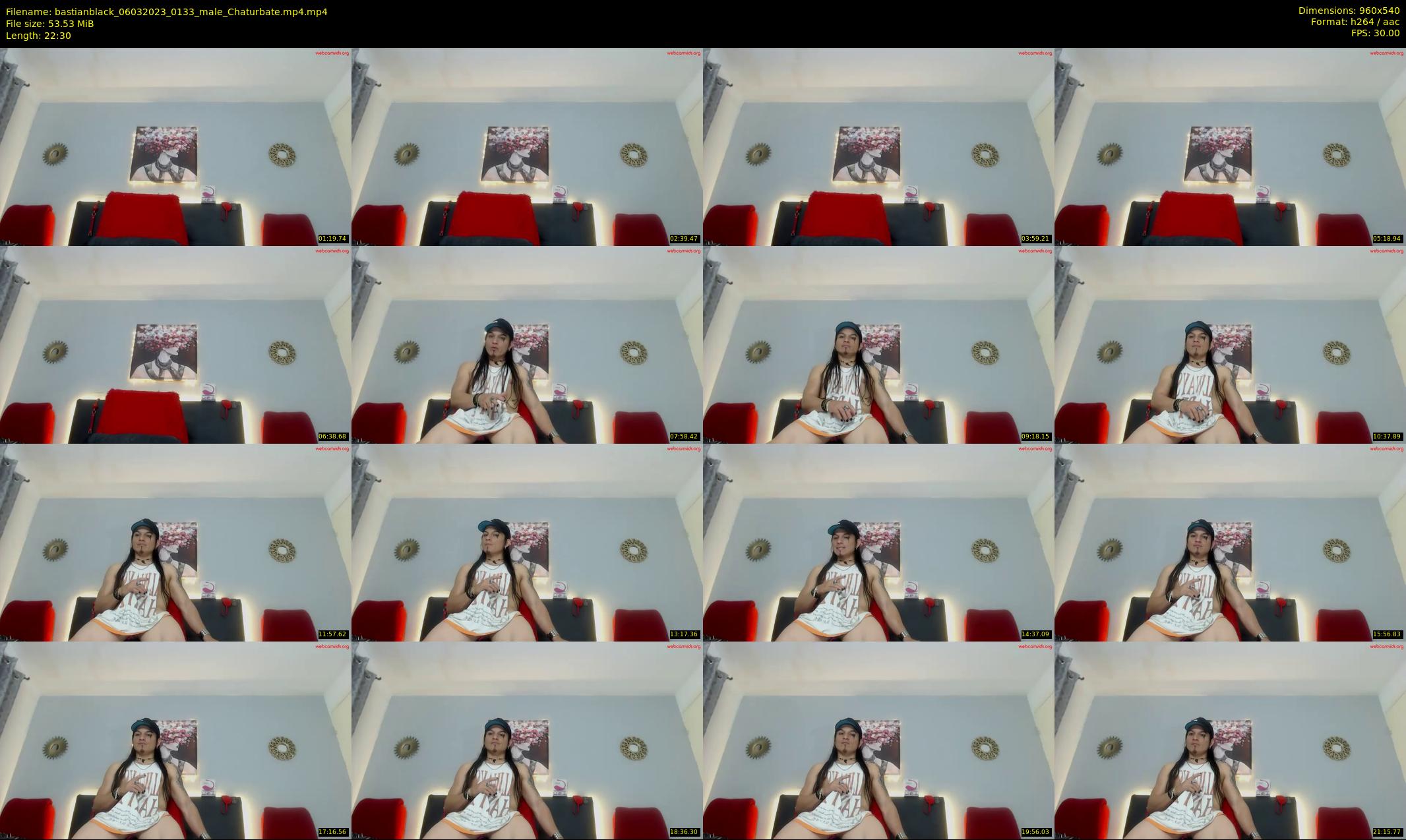 bastianblack — 23 minute Chaturbate male cam show recording, 480p, Mar 6, 2023