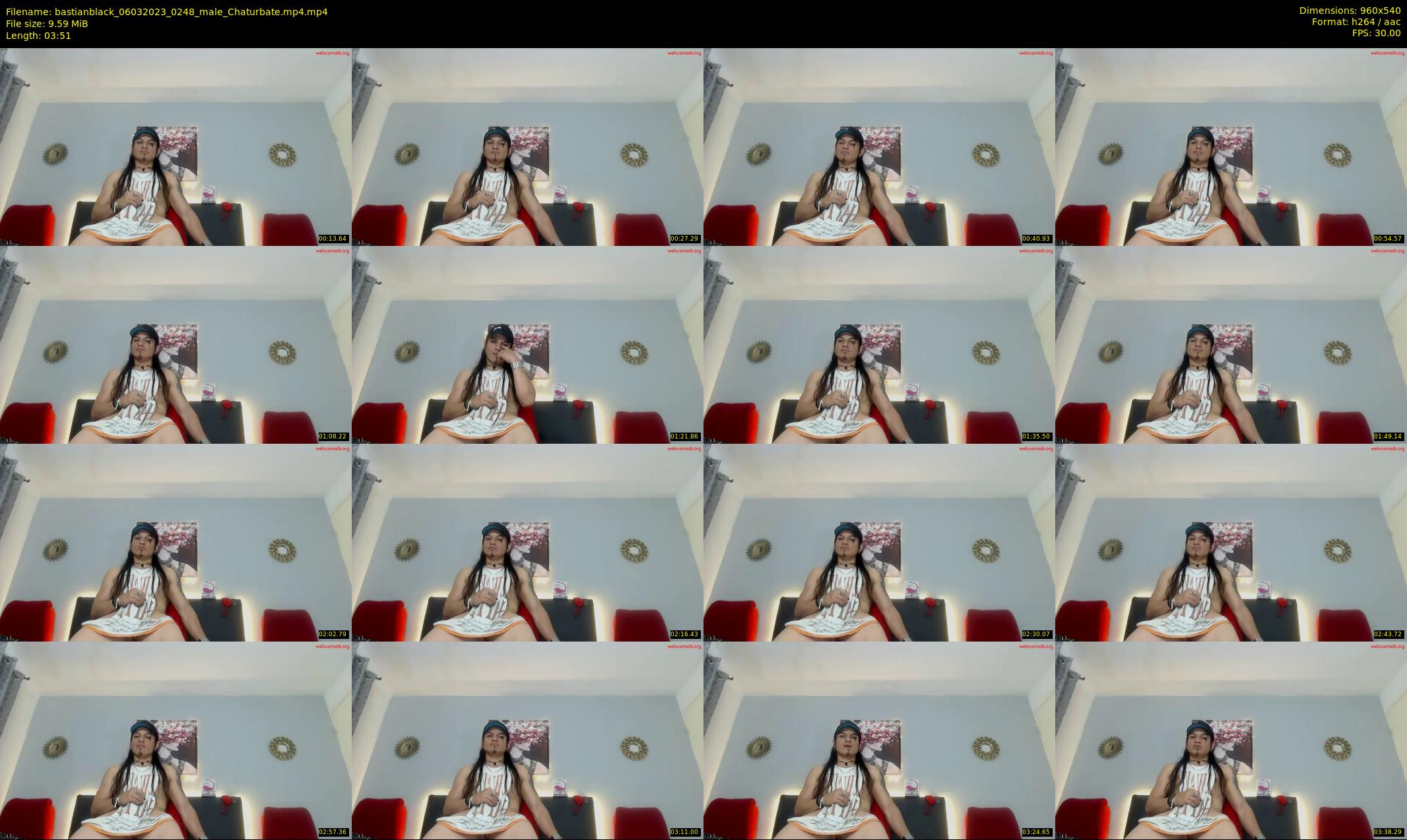 bastianblack — 4 minute Chaturbate male cam show recording, 480p, Mar 6, 2023