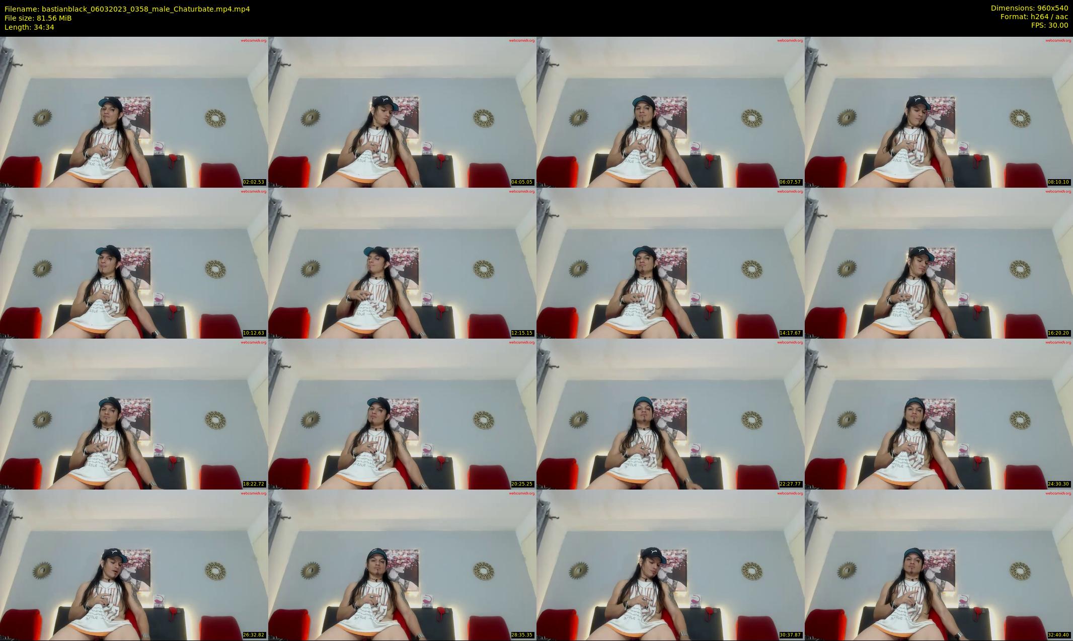 bastianblack — 35 minute Chaturbate male cam show recording, 480p, Mar 6, 2023