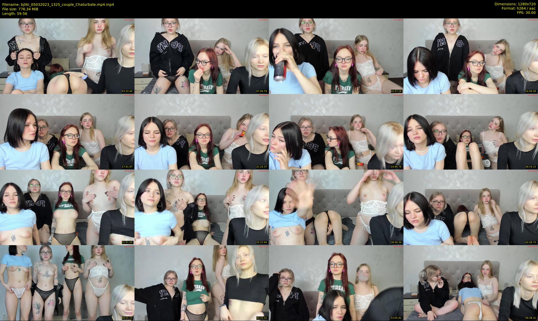 bjliki — 60 minute Chaturbate couple cam show recording, 720p, Mar 5, 2023
