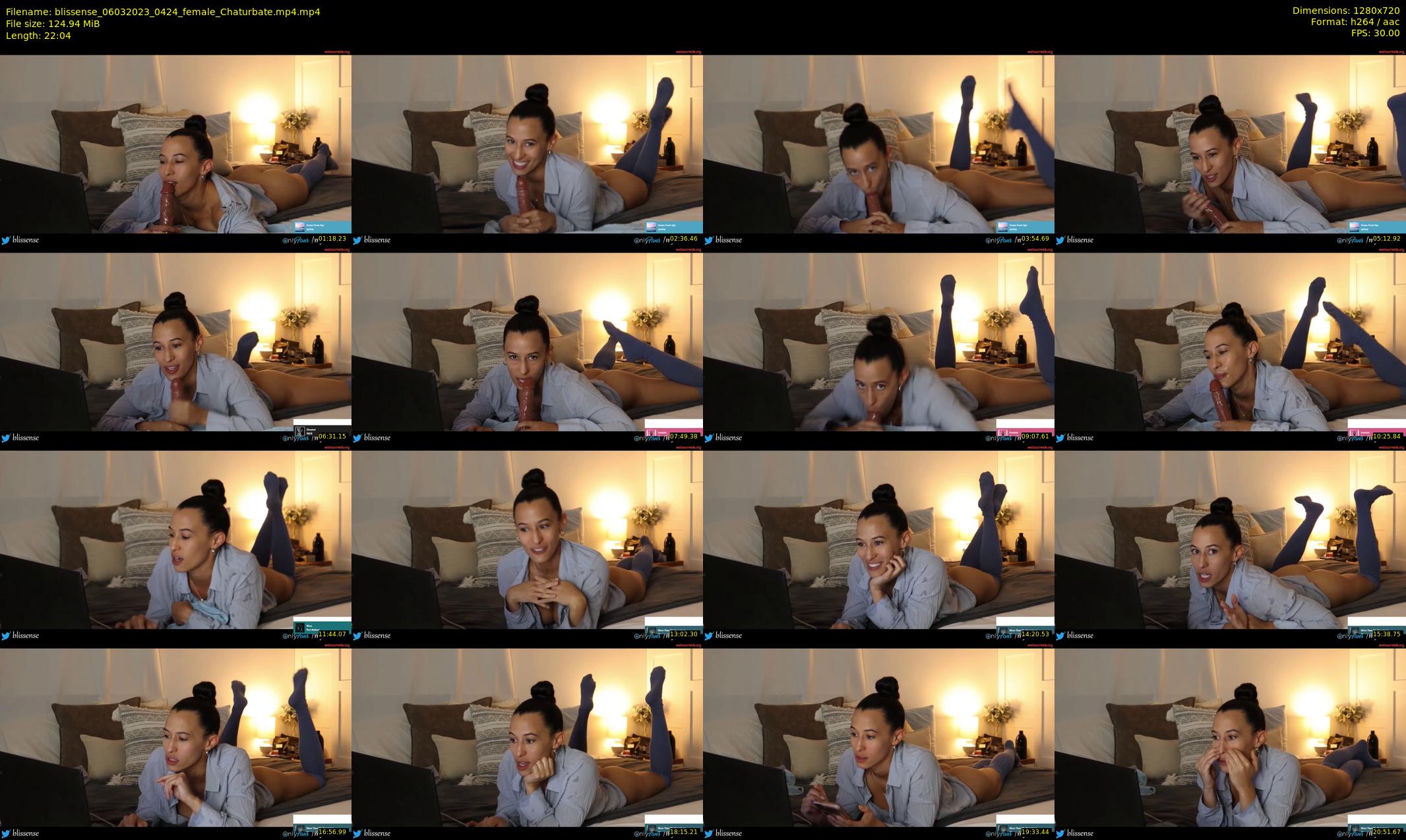 blissense — 23 minute Chaturbate female cam show recording, 720p, Mar 6, 2023