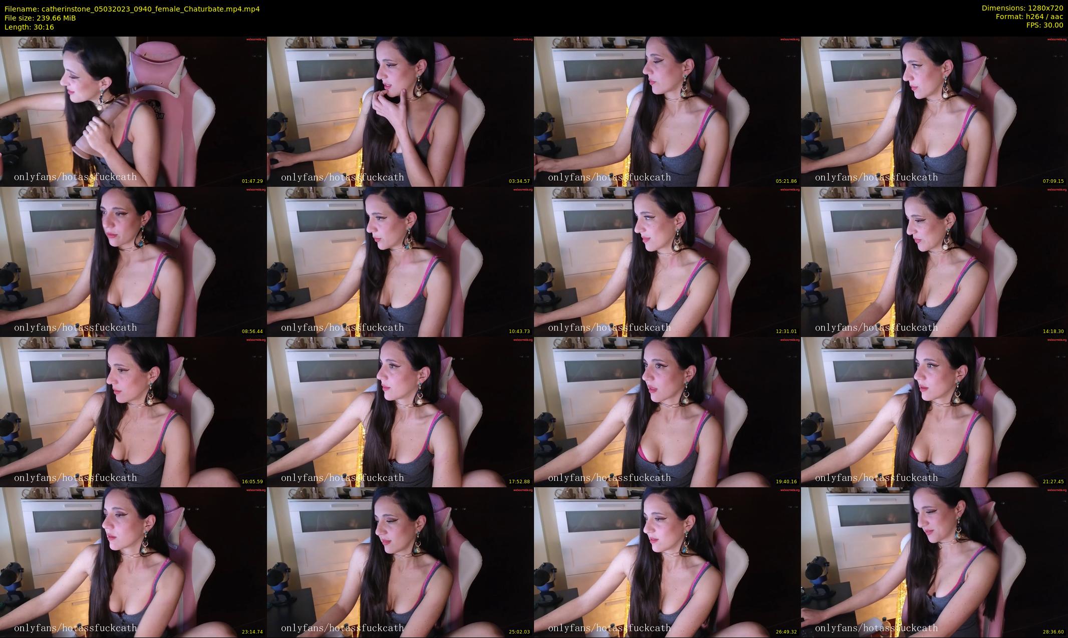 catherinstone — 31 minute Chaturbate female cam show recording, 720p, Mar 5, 2023