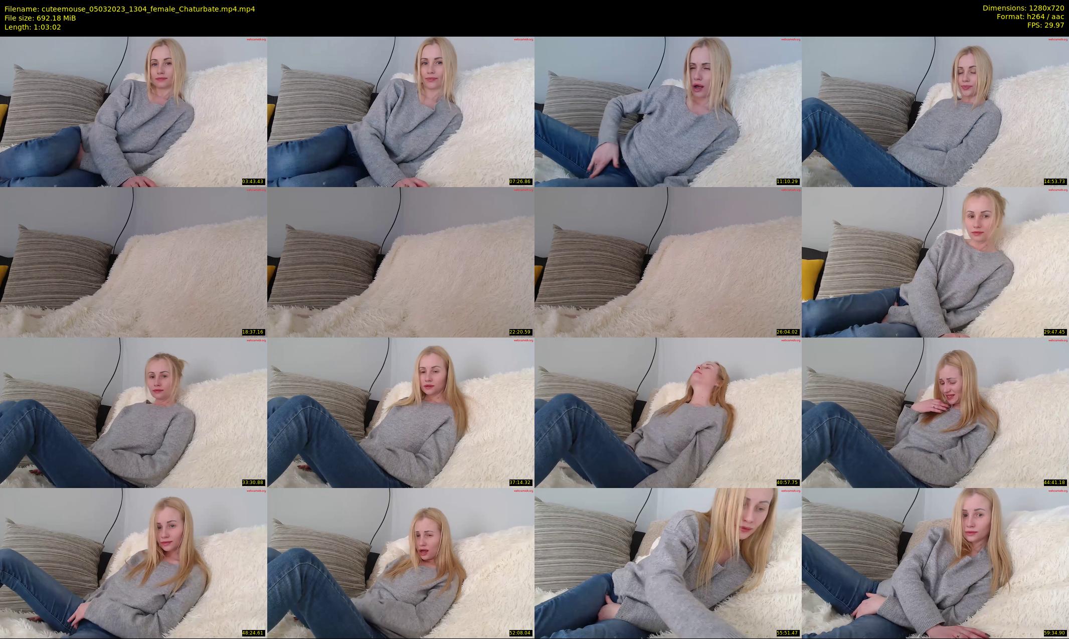 cuteemouse — 64 minute Chaturbate female cam show recording, 720p, Mar 5, 2023