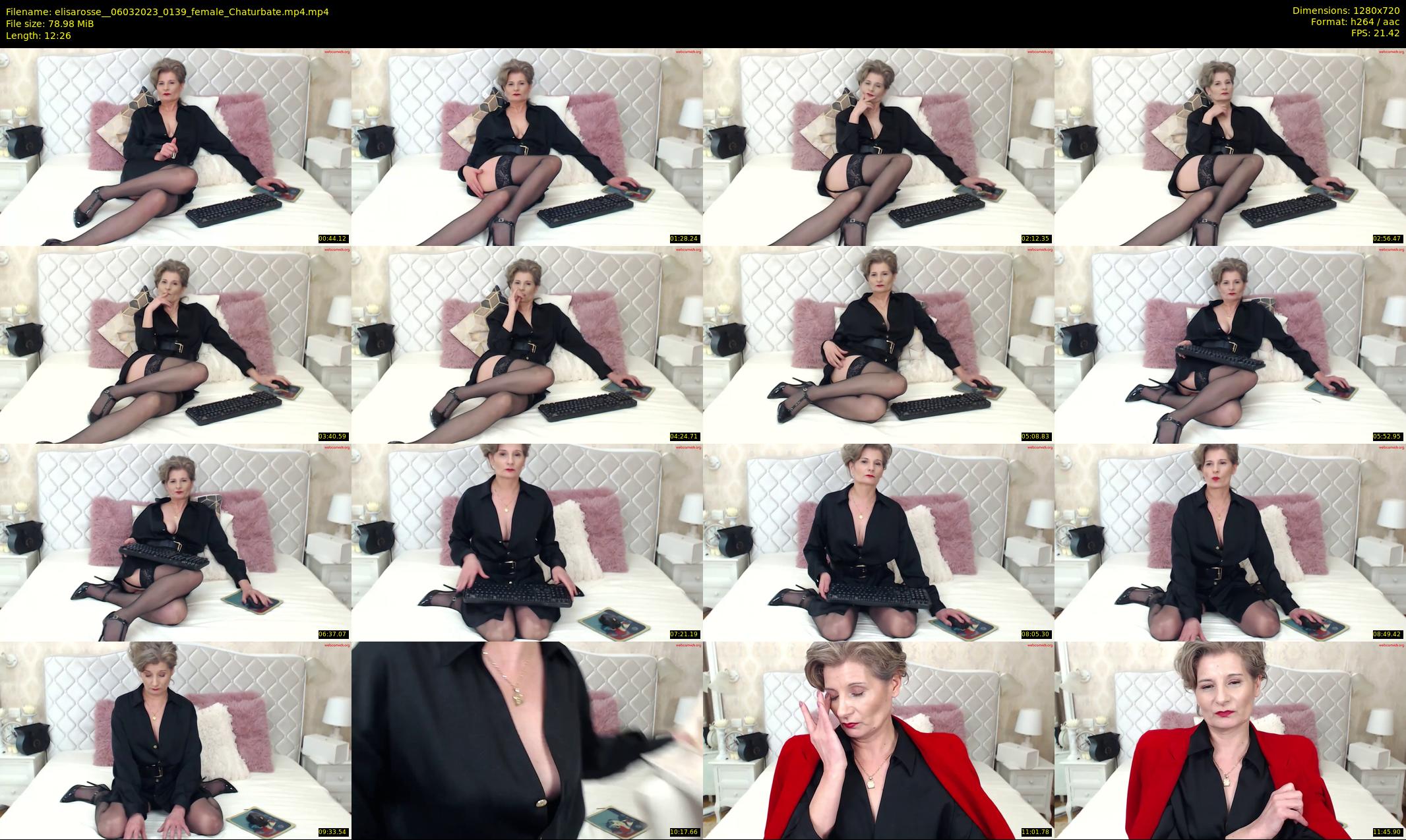 elisarosse_ — 13 minute Chaturbate female cam show recording, 720p, Mar 6, 2023