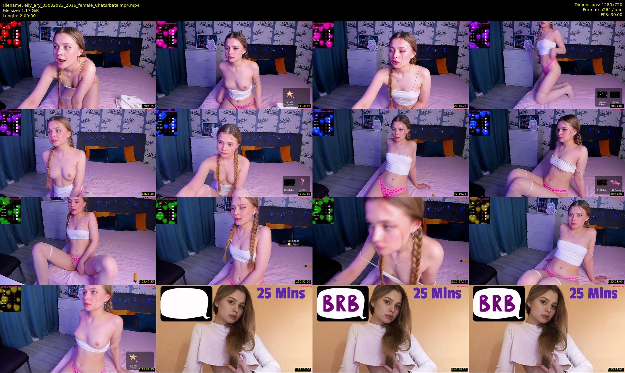 elly_ary — 120 minute Chaturbate female cam show recording, 720p, Mar 5, 2023