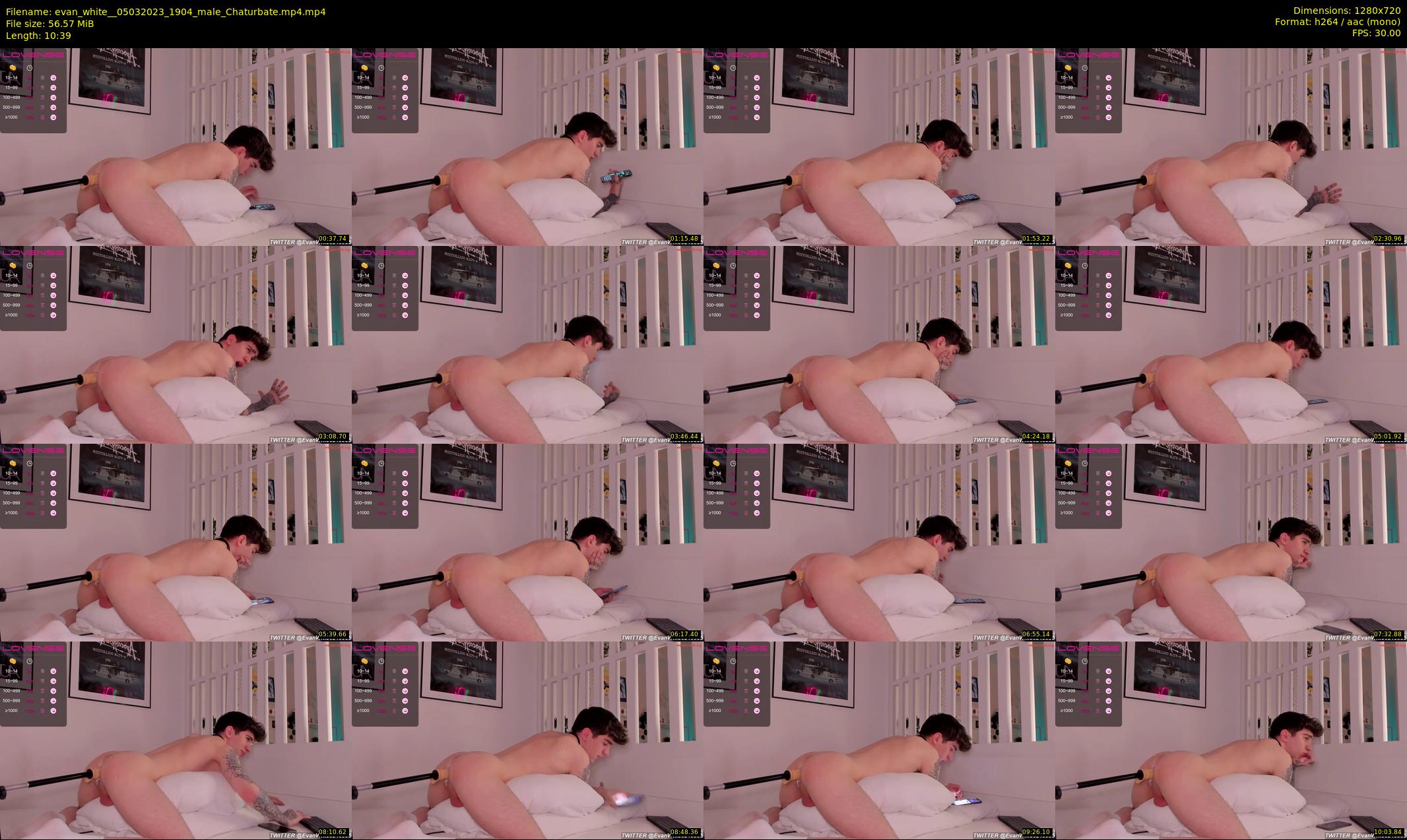 evan_white_ — 11 minute Chaturbate male cam show recording, 720p, Mar 5, 2023