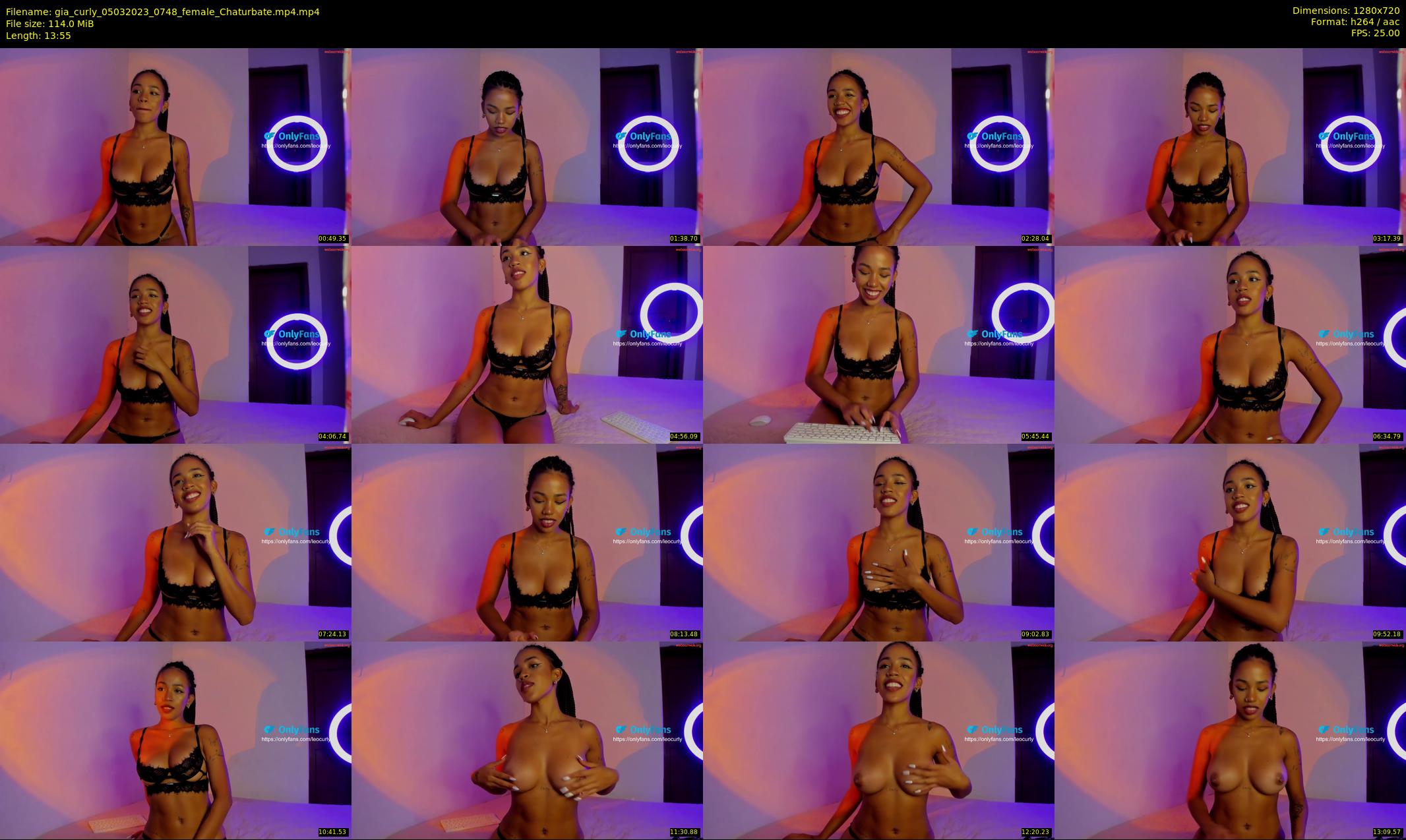gia_curly — 14 minute Chaturbate female cam show recording, 720p, Mar 5, 2023