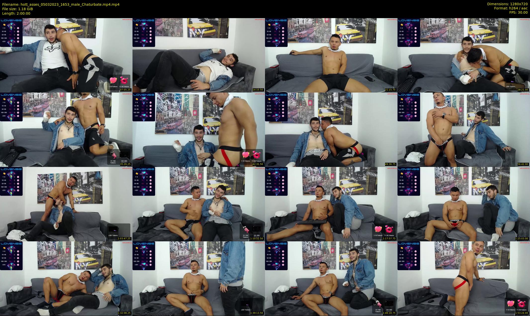 hott_asses — 120 minute Chaturbate male cam show recording, 720p, Mar 5, 2023
