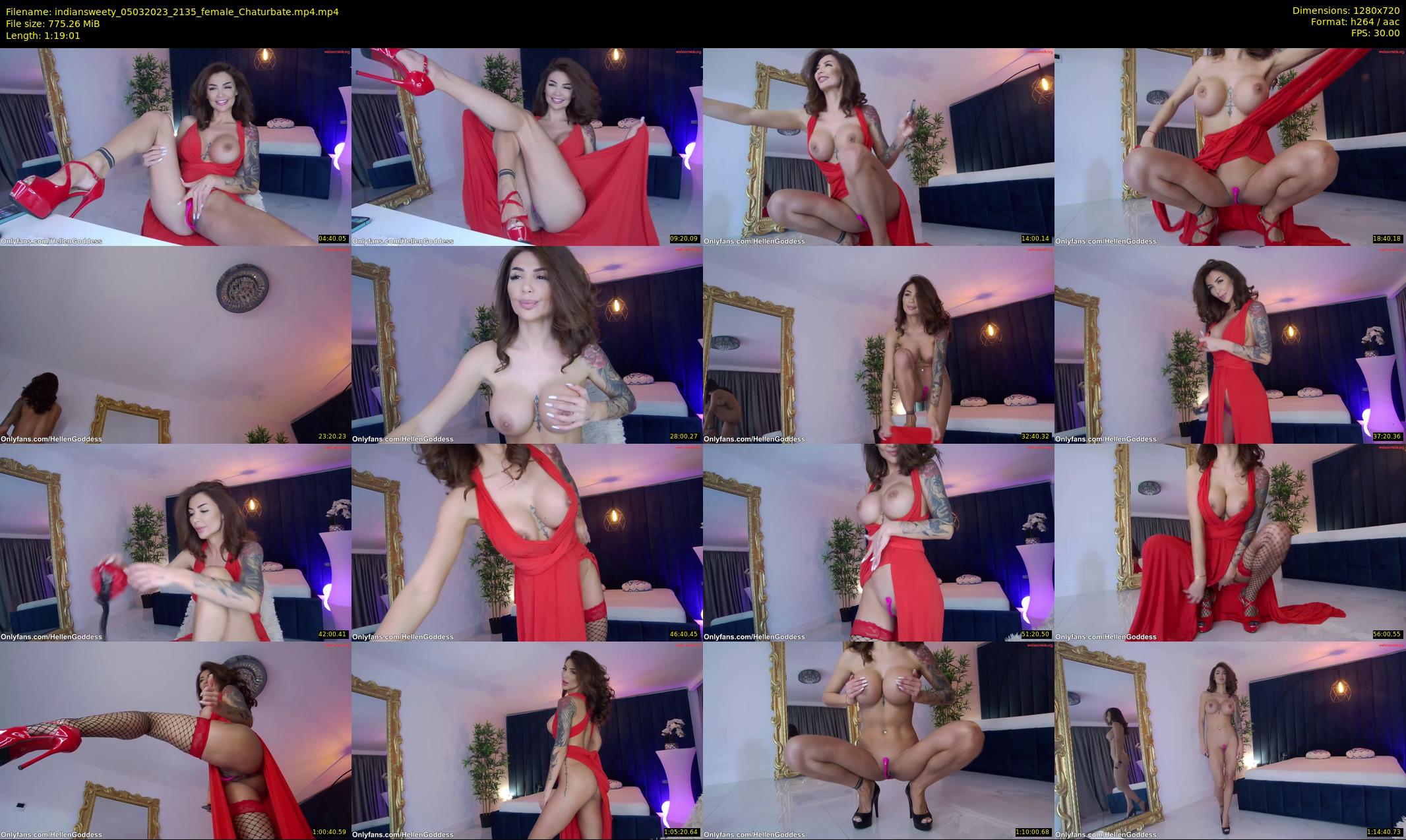 indiansweety — 80 minute Chaturbate female cam show recording, 720p, Mar 5, 2023