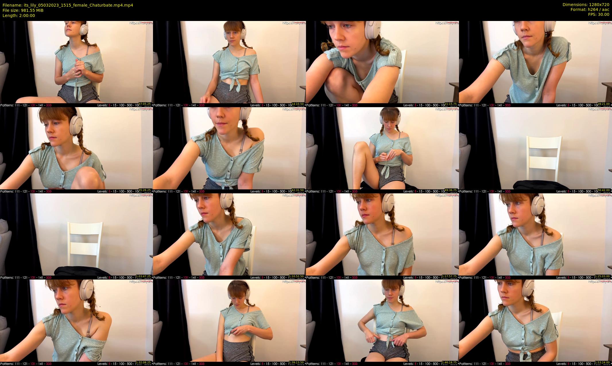 its_lily — 120 minute Chaturbate female cam show recording, 720p, Mar 5, 2023