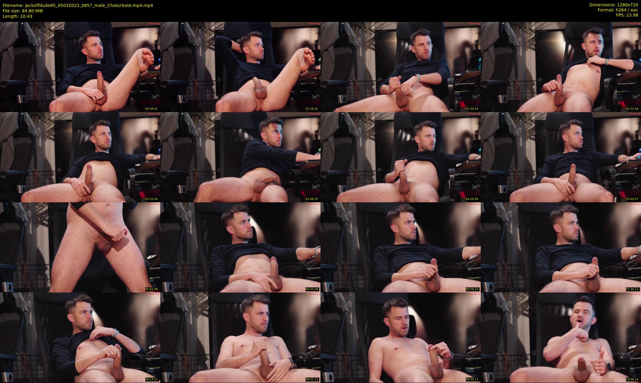 jackoffdude85 — 11 minute Chaturbate male cam show recording, 720p, Mar 5, 2023
