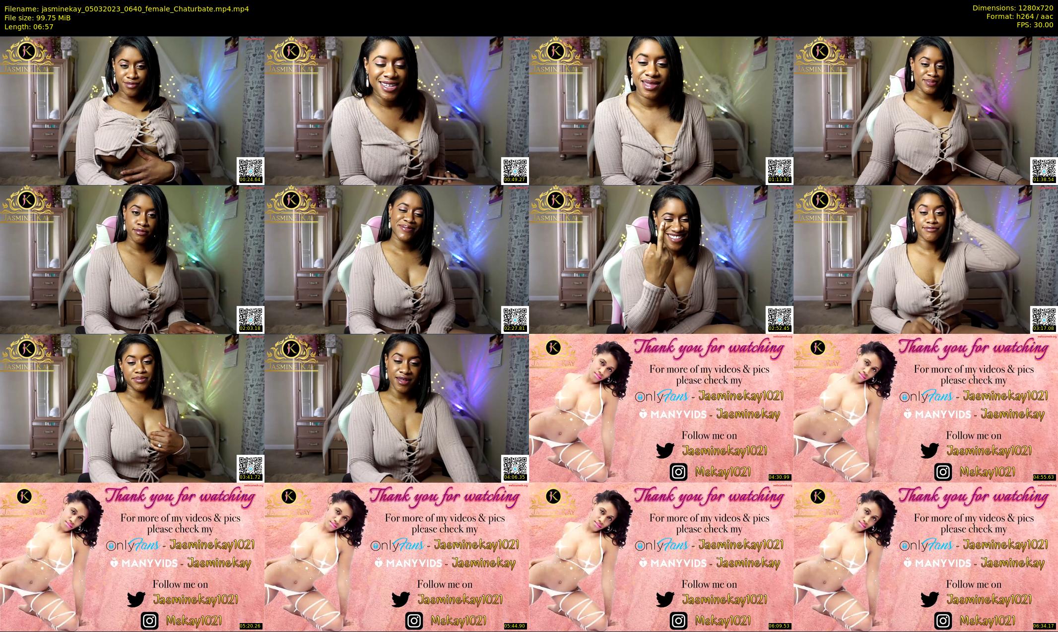 jasminekay — 7 minute Chaturbate female cam show recording, 720p, Mar 5, 2023