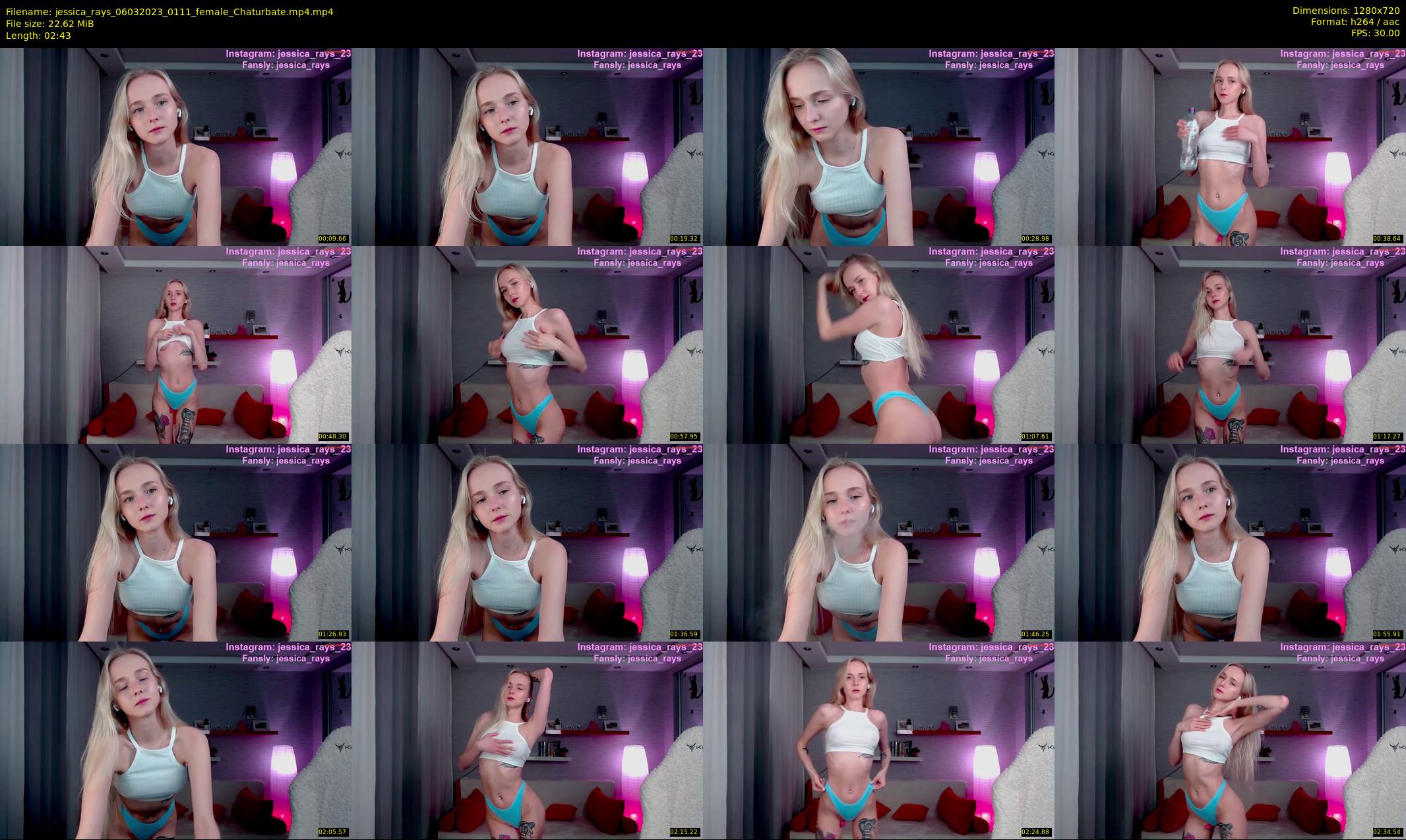 jessica_rays — 3 minute Chaturbate couple cam show recording, 720p, Mar 6, 2023