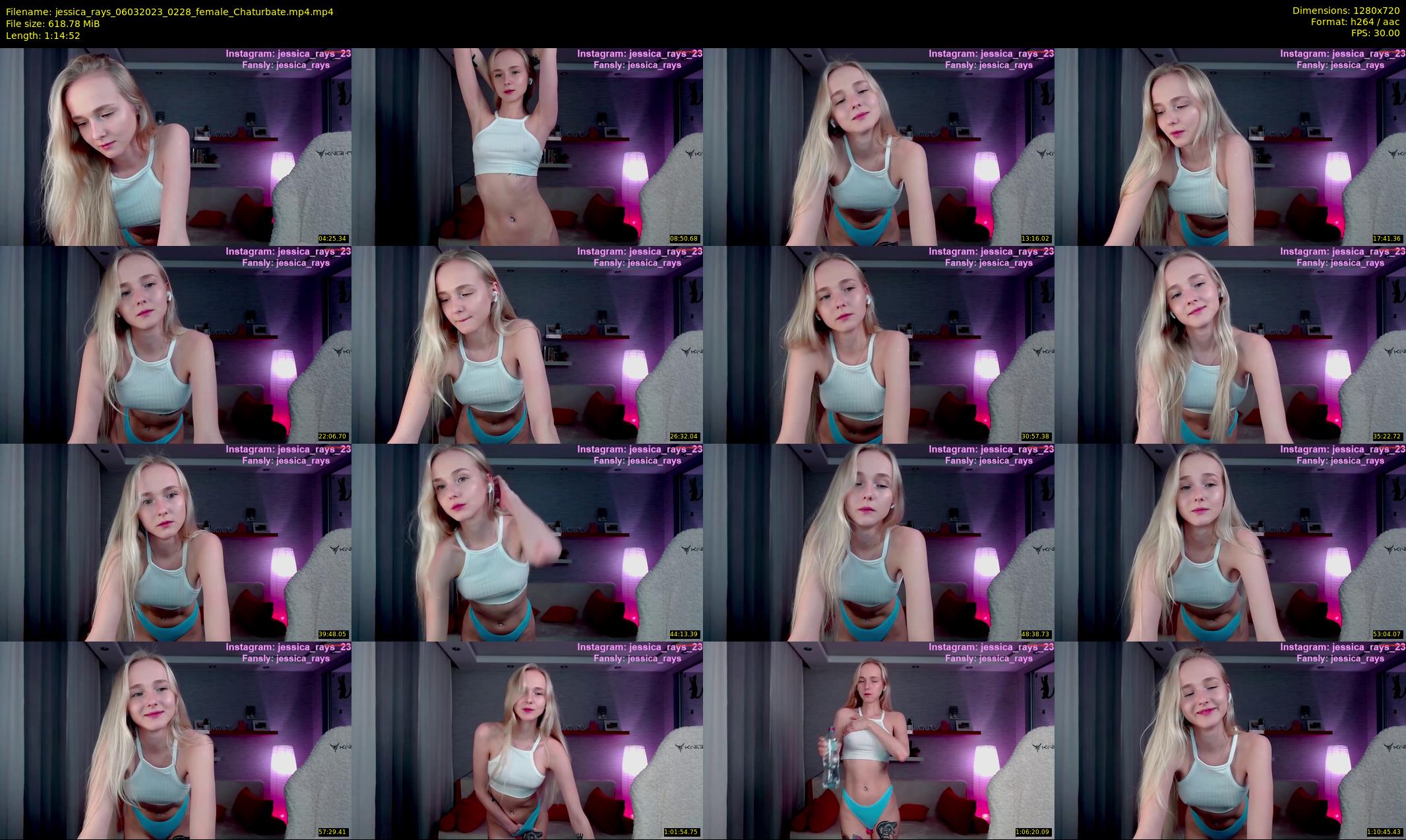 jessica_rays — 75 minute Chaturbate couple cam show recording, 720p, Mar 6, 2023