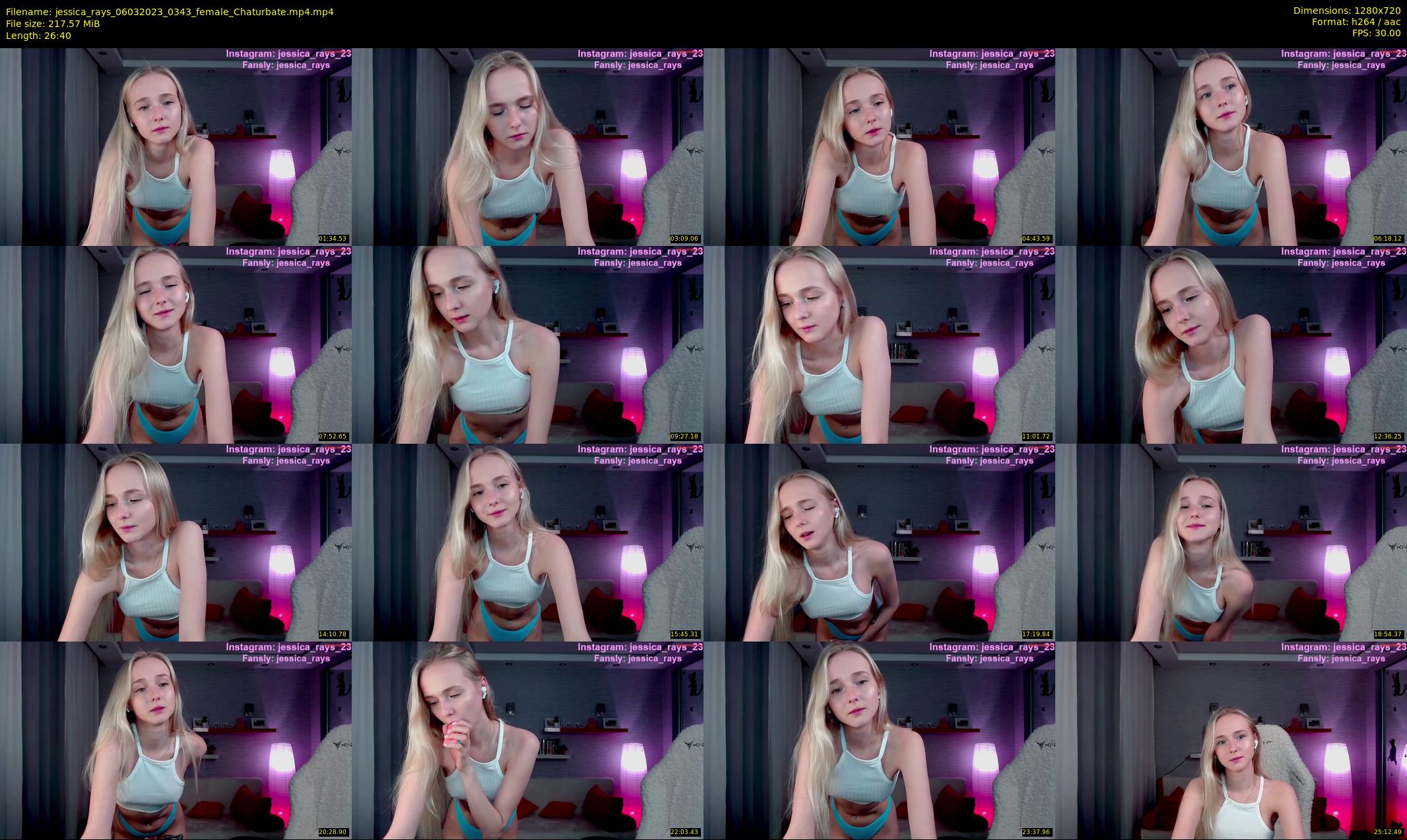 jessica_rays — 27 minute Chaturbate couple cam show recording, 720p, Mar 6, 2023