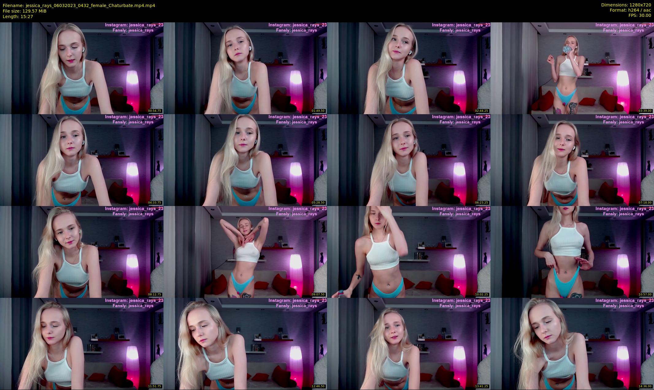 jessica_rays — 16 minute Chaturbate couple cam show recording, 720p, Mar 6, 2023