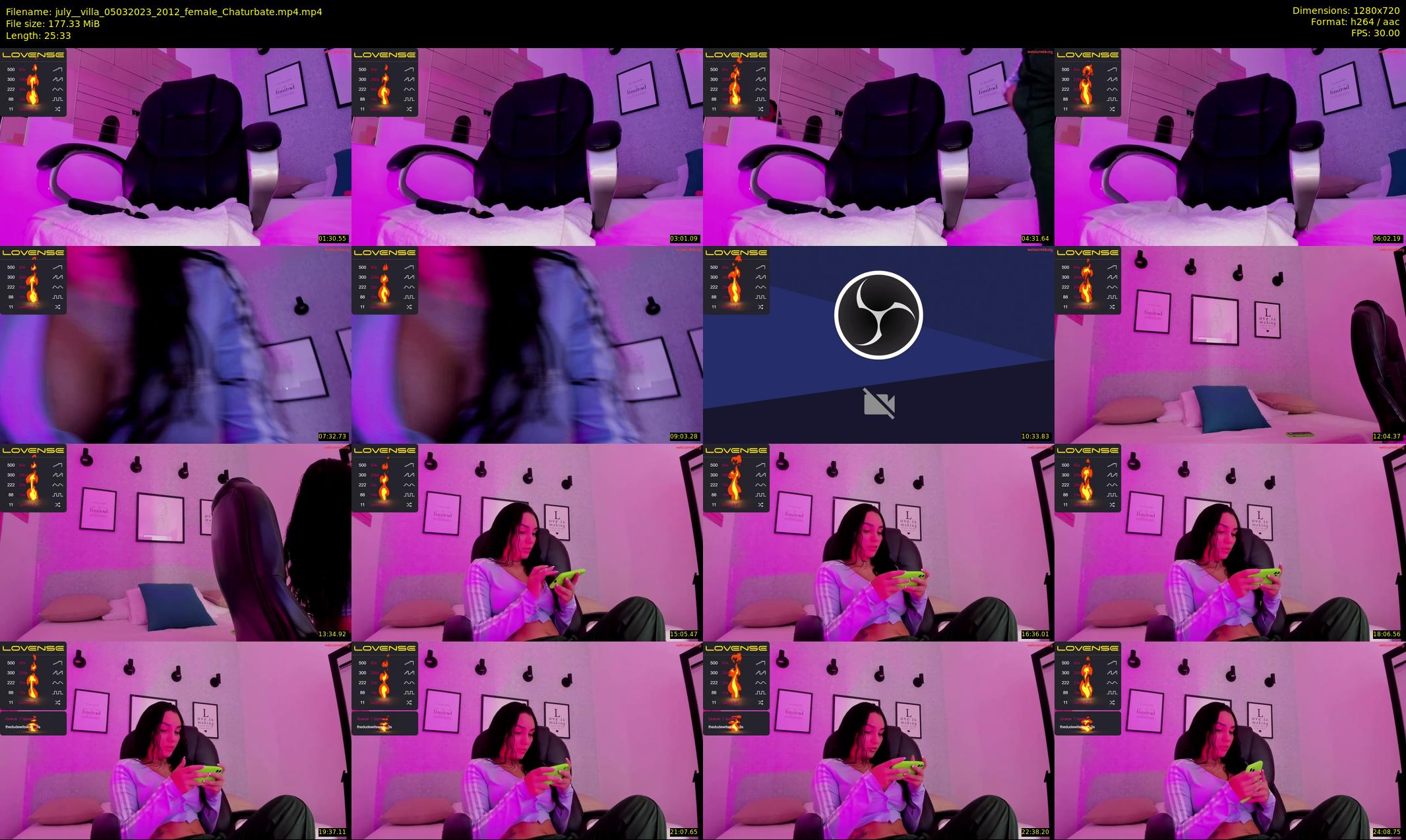 july__villa — 26 minute Chaturbate female cam show recording, 720p, Mar 5, 2023