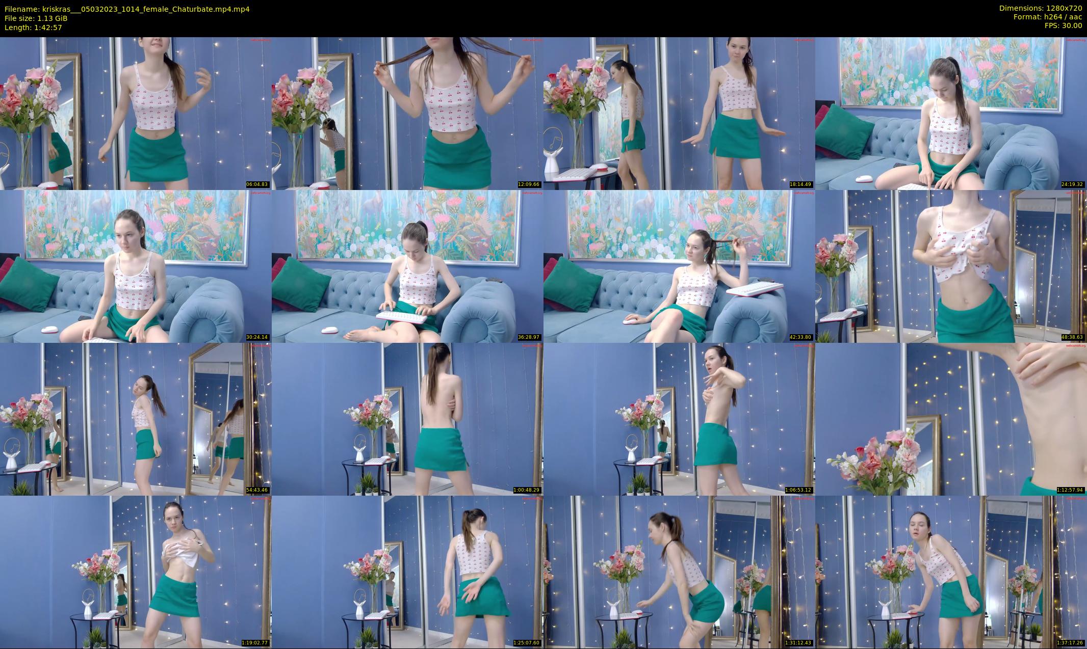 kriskras__ — 103 minute Chaturbate female cam show recording, 720p, Mar 5, 2023