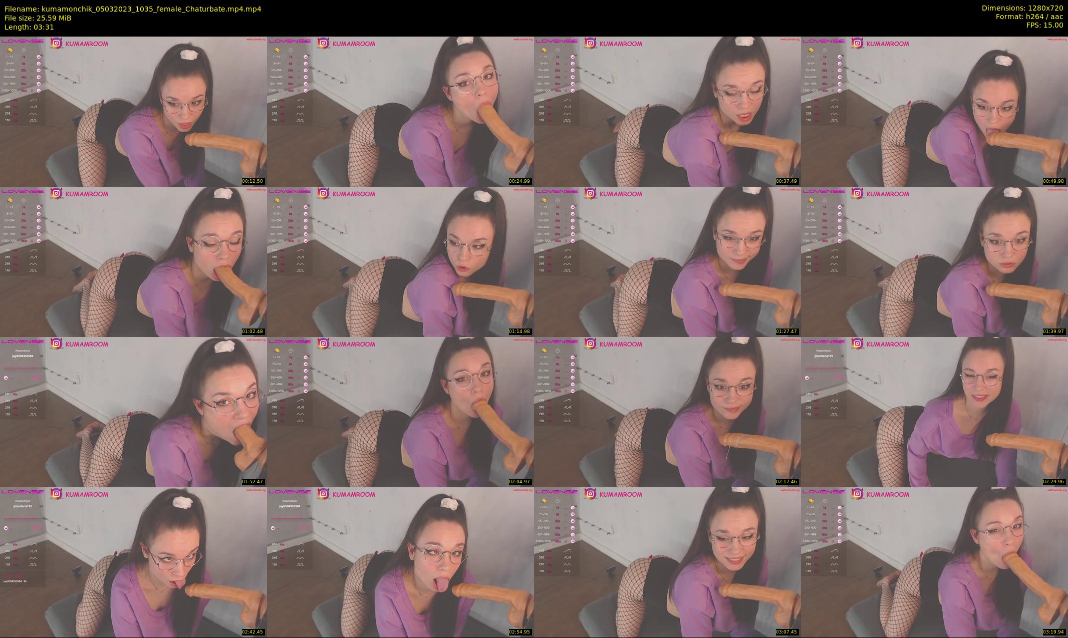 kumamonchik — 4 minute Chaturbate couple cam show recording, 720p, Mar 5, 2023