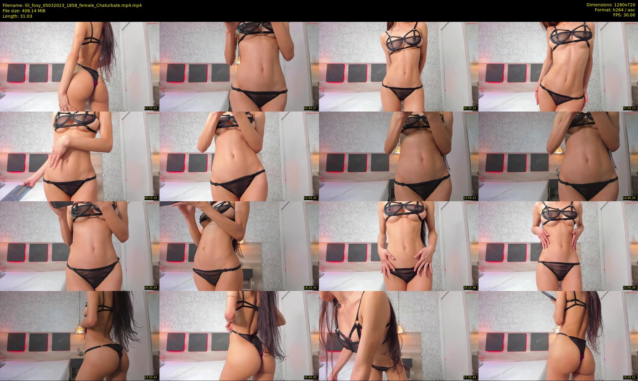 lili_foxy — 32 minute Chaturbate female cam show recording, 720p, Mar 5, 2023