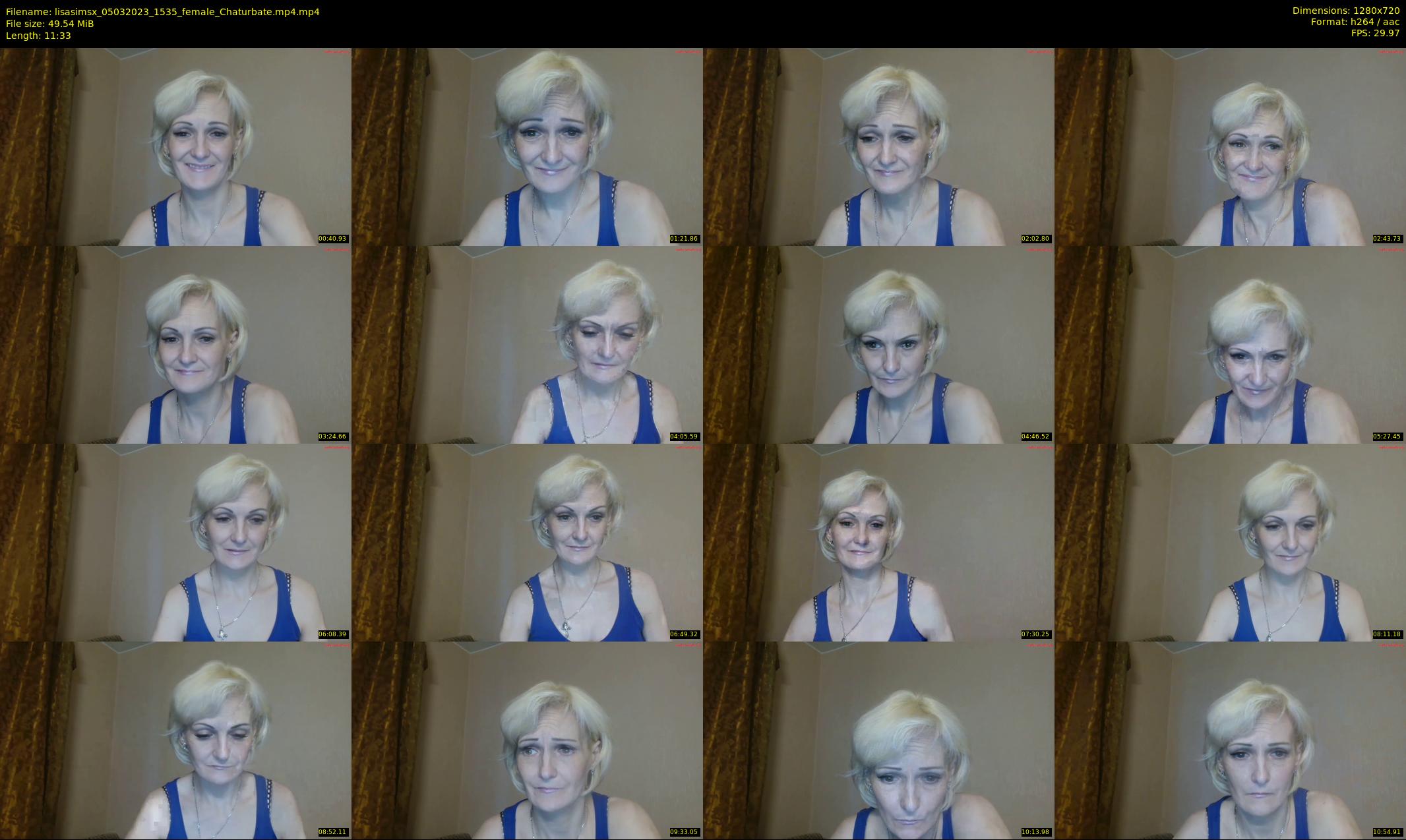 lisasimsx — 12 minute Chaturbate female cam show recording, 720p, Mar 5, 2023