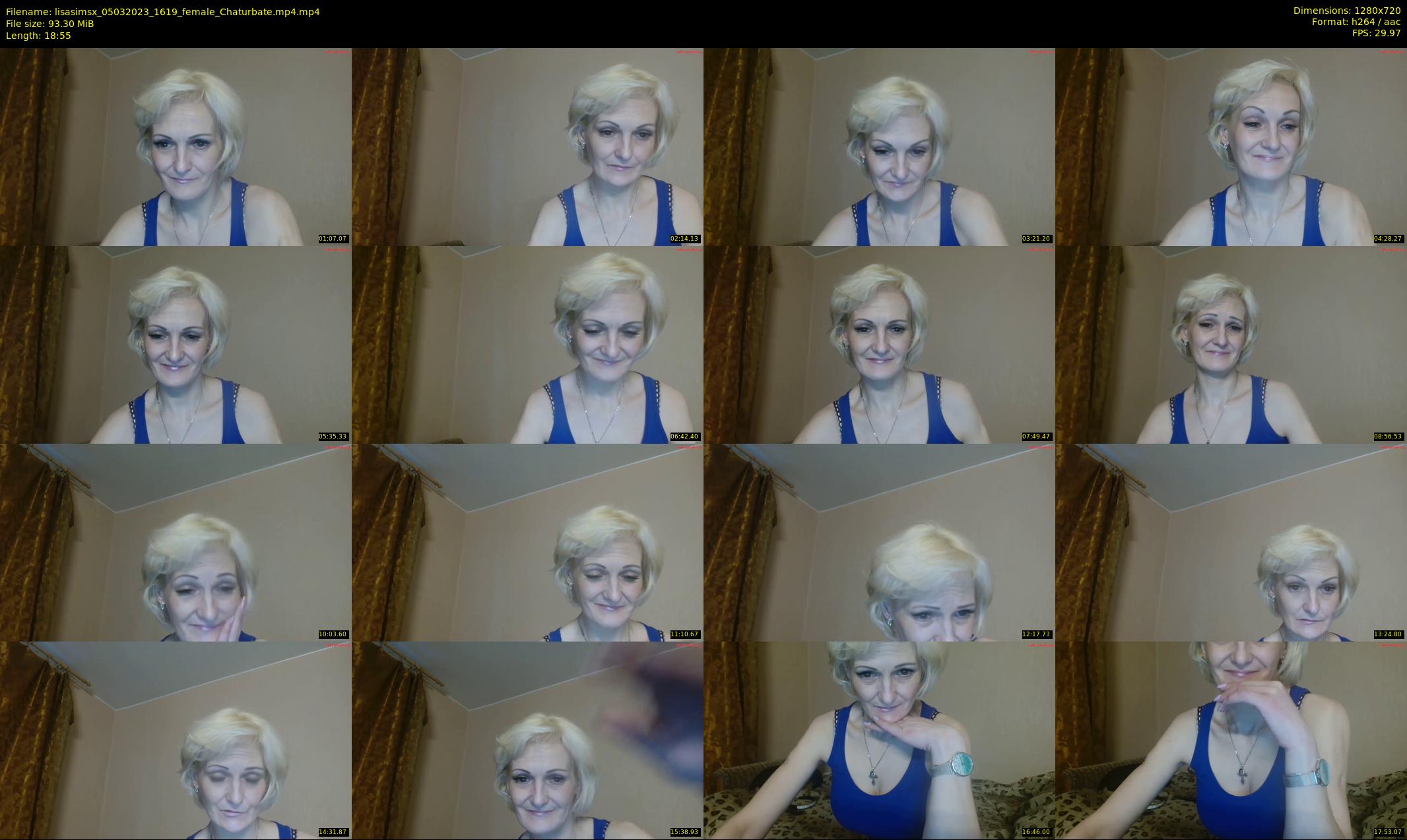 lisasimsx — 19 minute Chaturbate female cam show recording, 720p, Mar 5, 2023