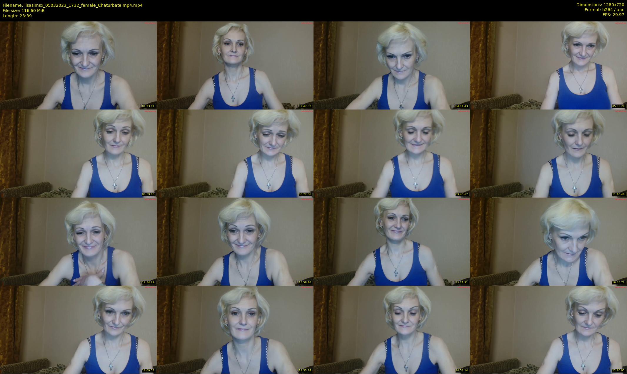 lisasimsx — 24 minute Chaturbate female cam show recording, 720p, Mar 5, 2023