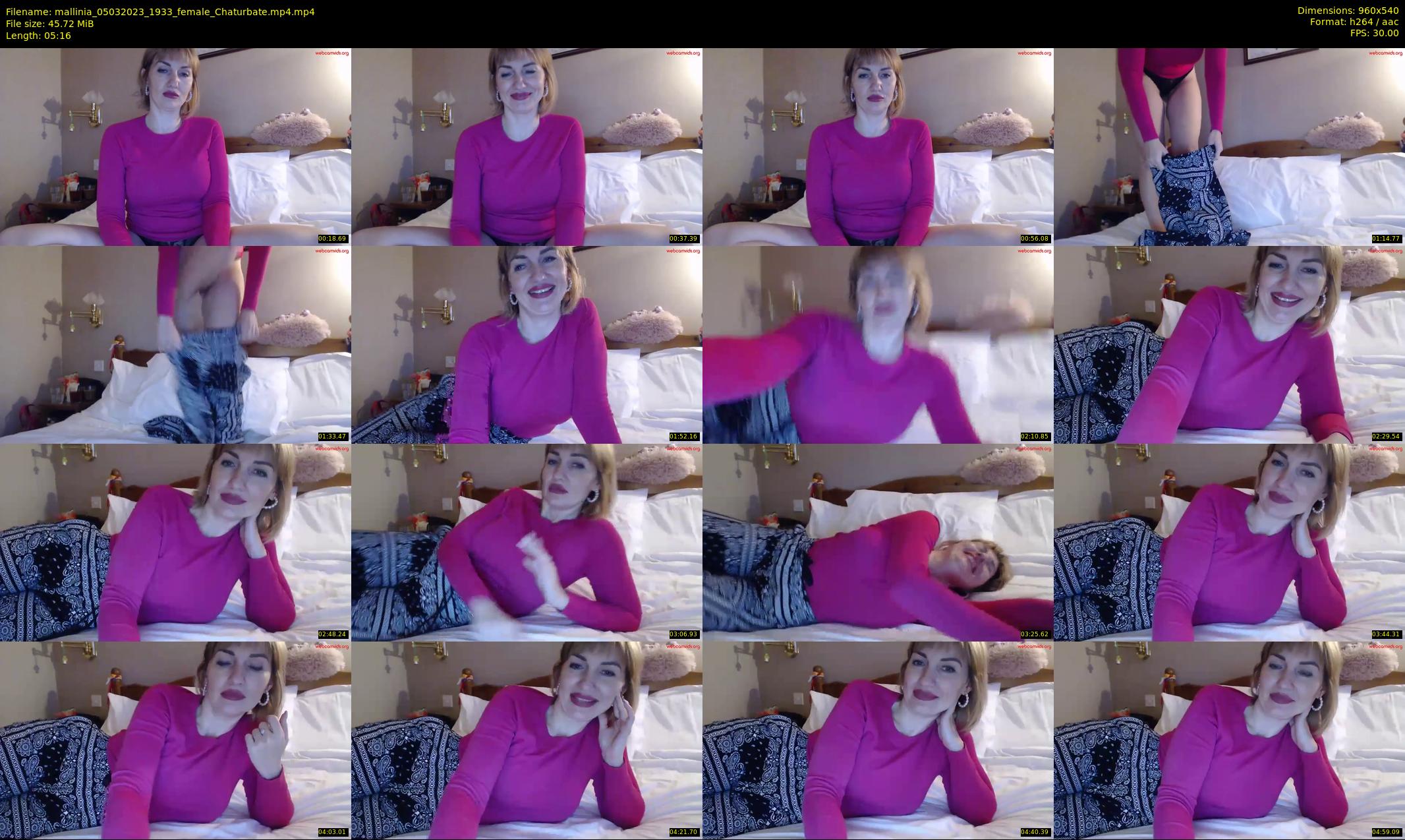 mallinia — 6 minute Chaturbate female cam show recording, 480p, Mar 5, 2023