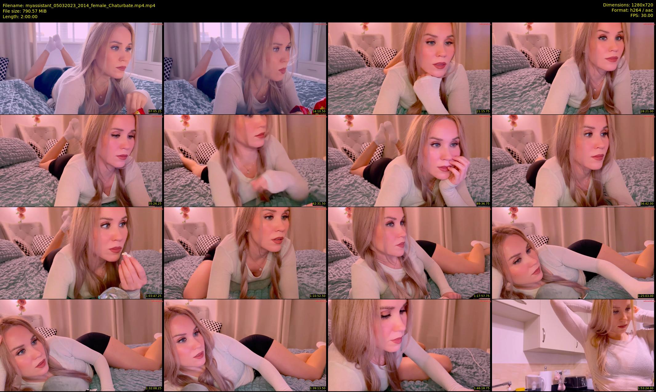 myassistant — 120 minute Chaturbate female cam show recording, 720p, Mar 5, 2023