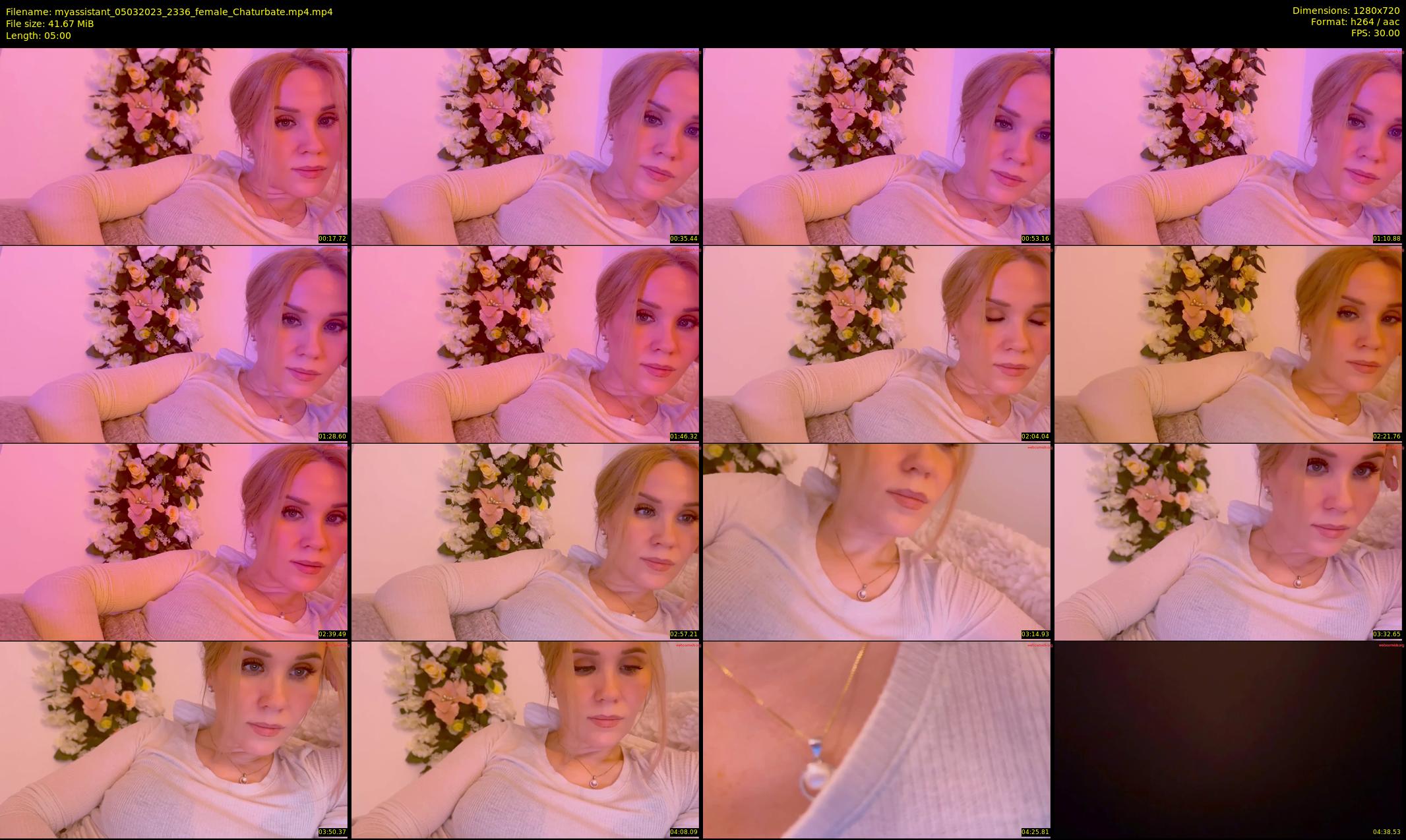 myassistant — 5 minute Chaturbate female cam show recording, 720p, Mar 5, 2023