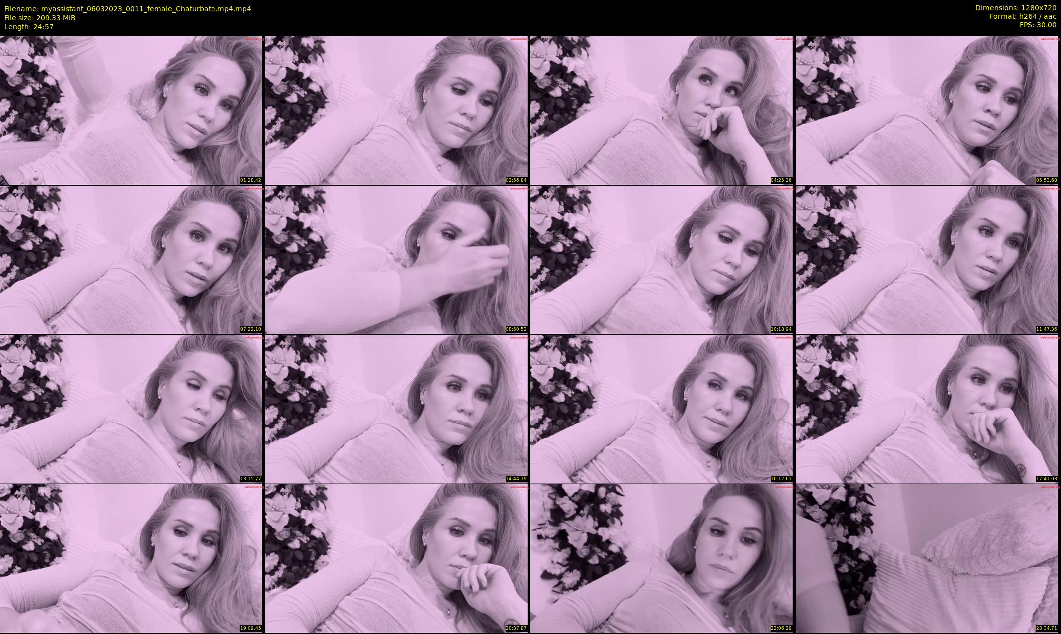 myassistant — 25 minute Chaturbate female cam show recording, 720p, Mar 6, 2023