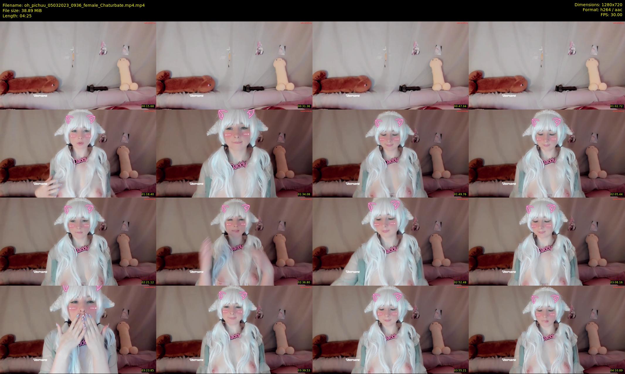 oh_pichuu — 5 minute Chaturbate female cam show recording, 720p, Mar 5, 2023