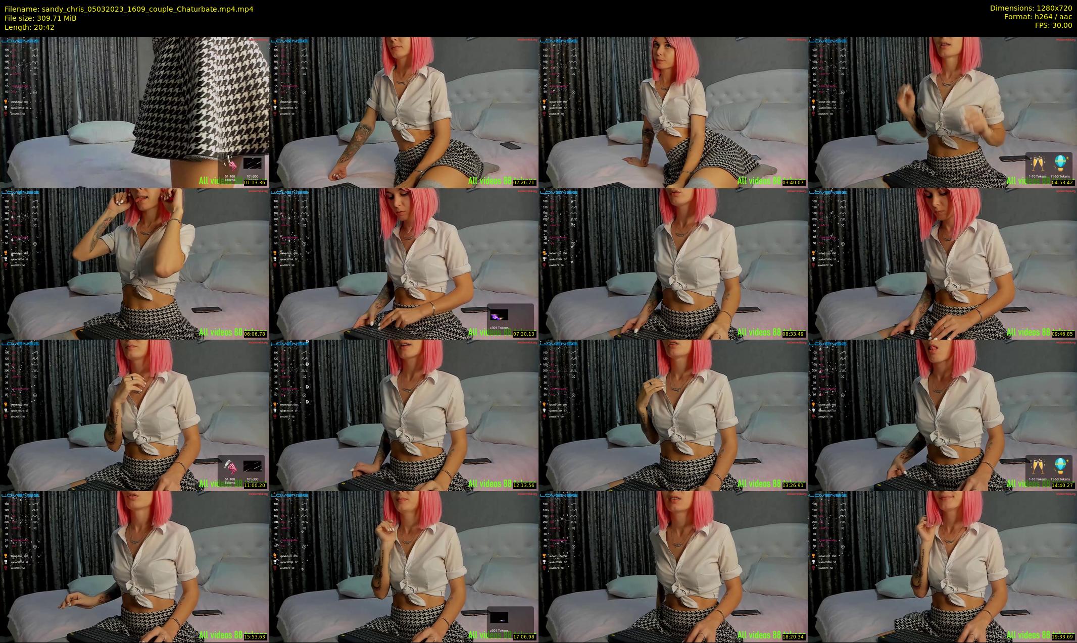 sandy_chris — 21 minute Chaturbate couple cam show recording, 720p, Mar 5, 2023