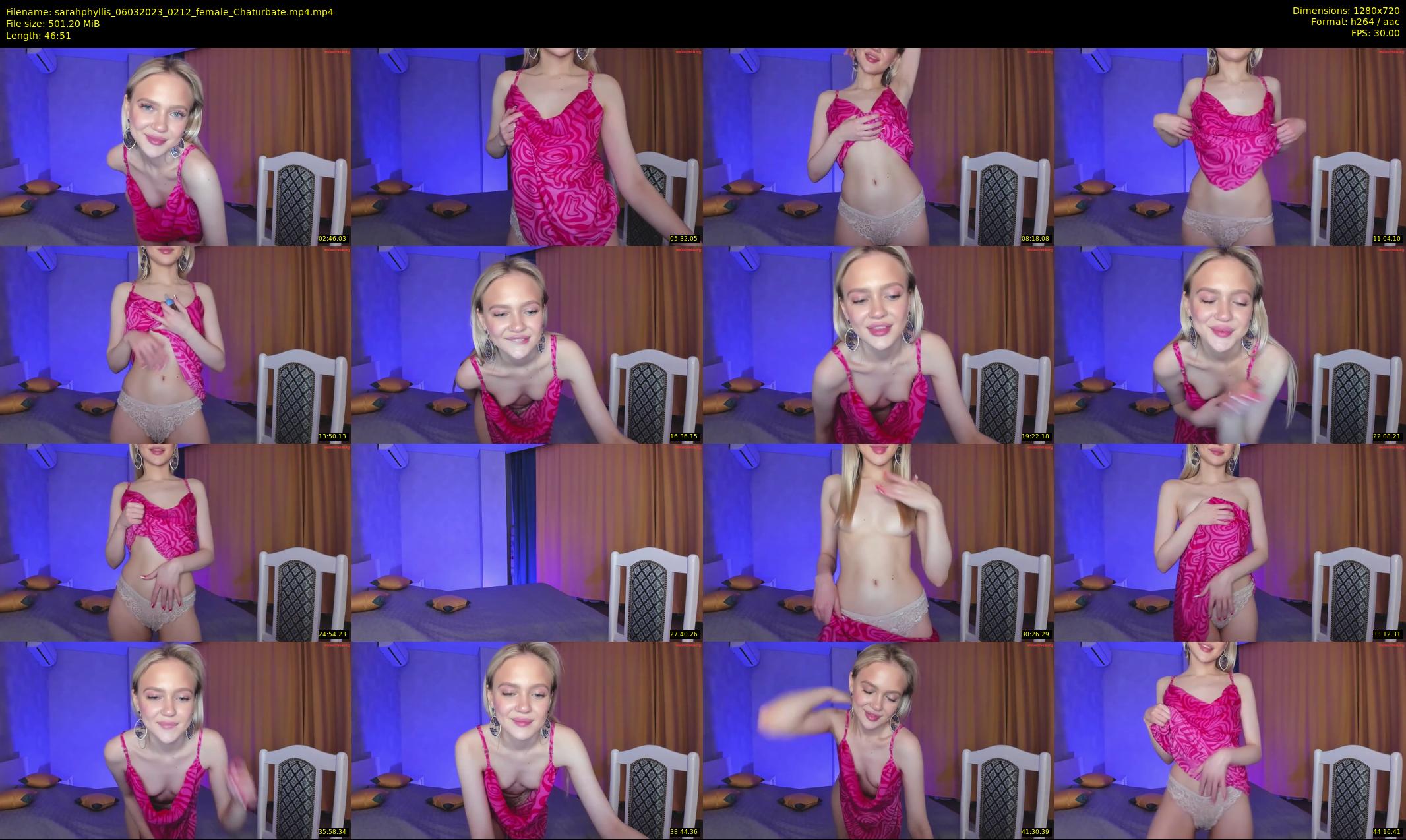 sarahphyllis — 47 minute Chaturbate female cam show recording, 720p, Mar 6, 2023