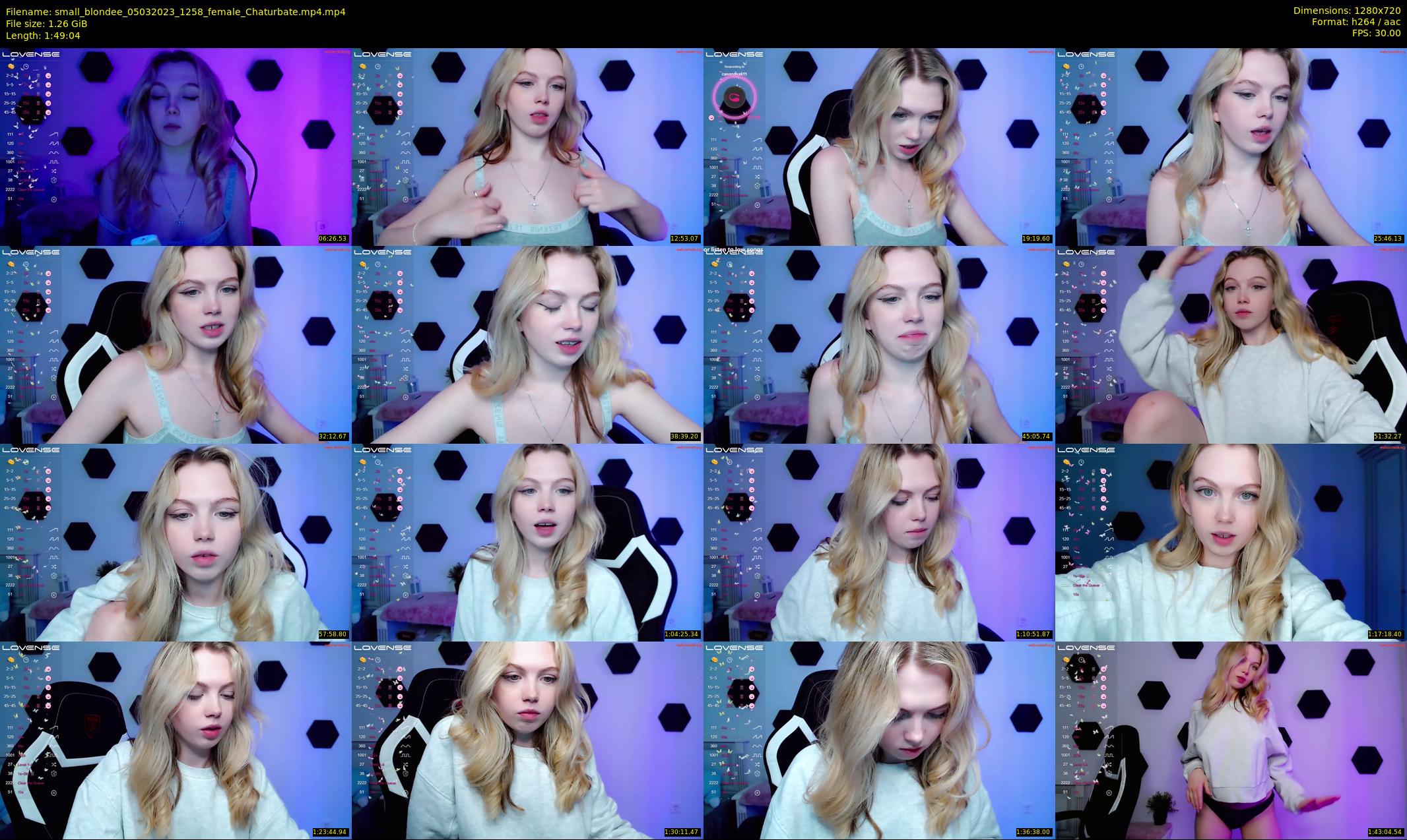 small_blondee — 110 minute Chaturbate female cam show recording, 720p, Mar 5, 2023