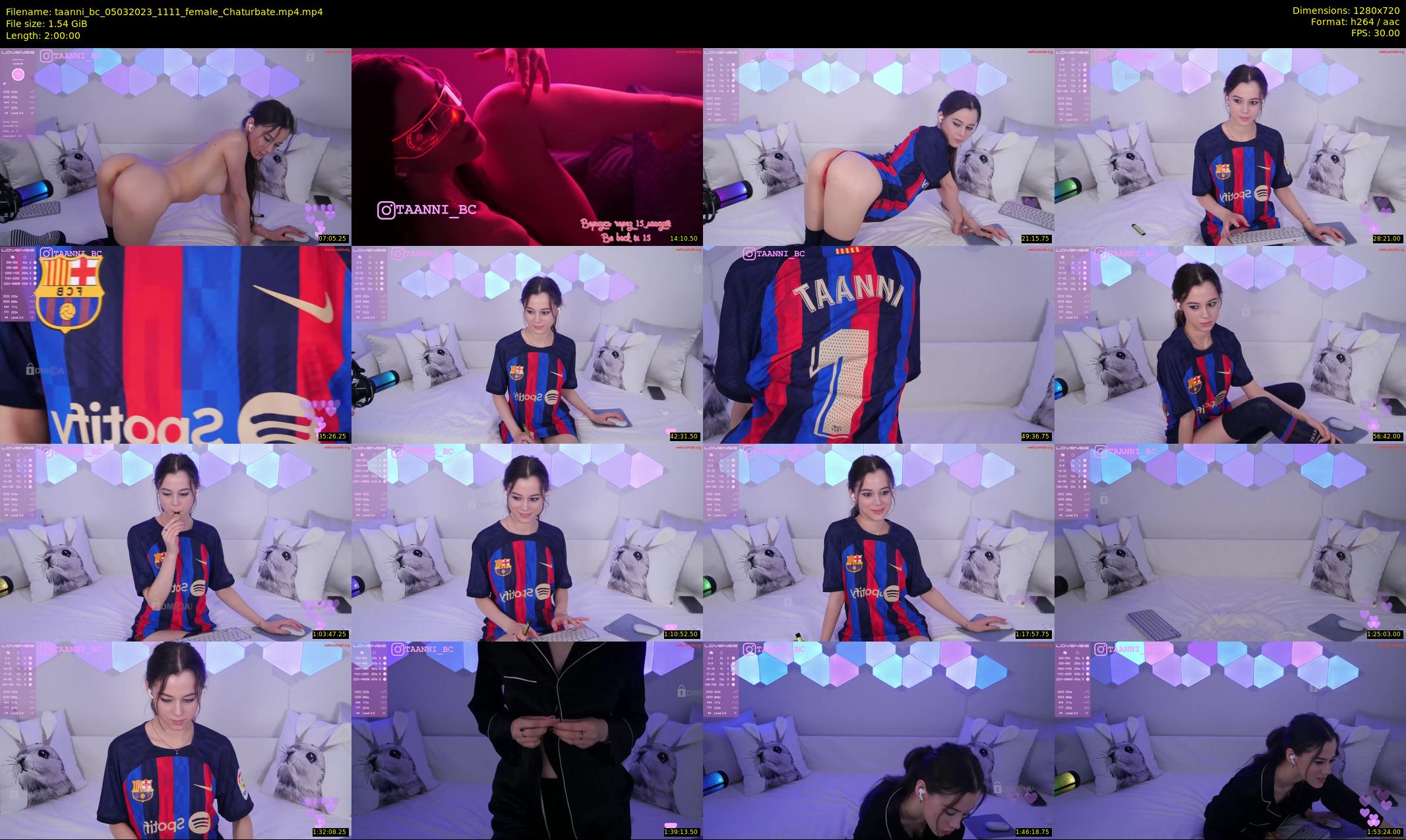 taanni_bc — 120 minute Chaturbate female cam show recording, 720p, Mar 5, 2023