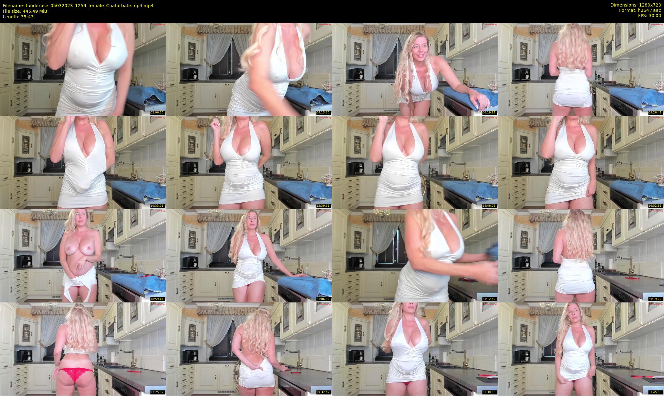 tunderose — 36 minute Chaturbate female cam show recording, 720p, Mar 5, 2023