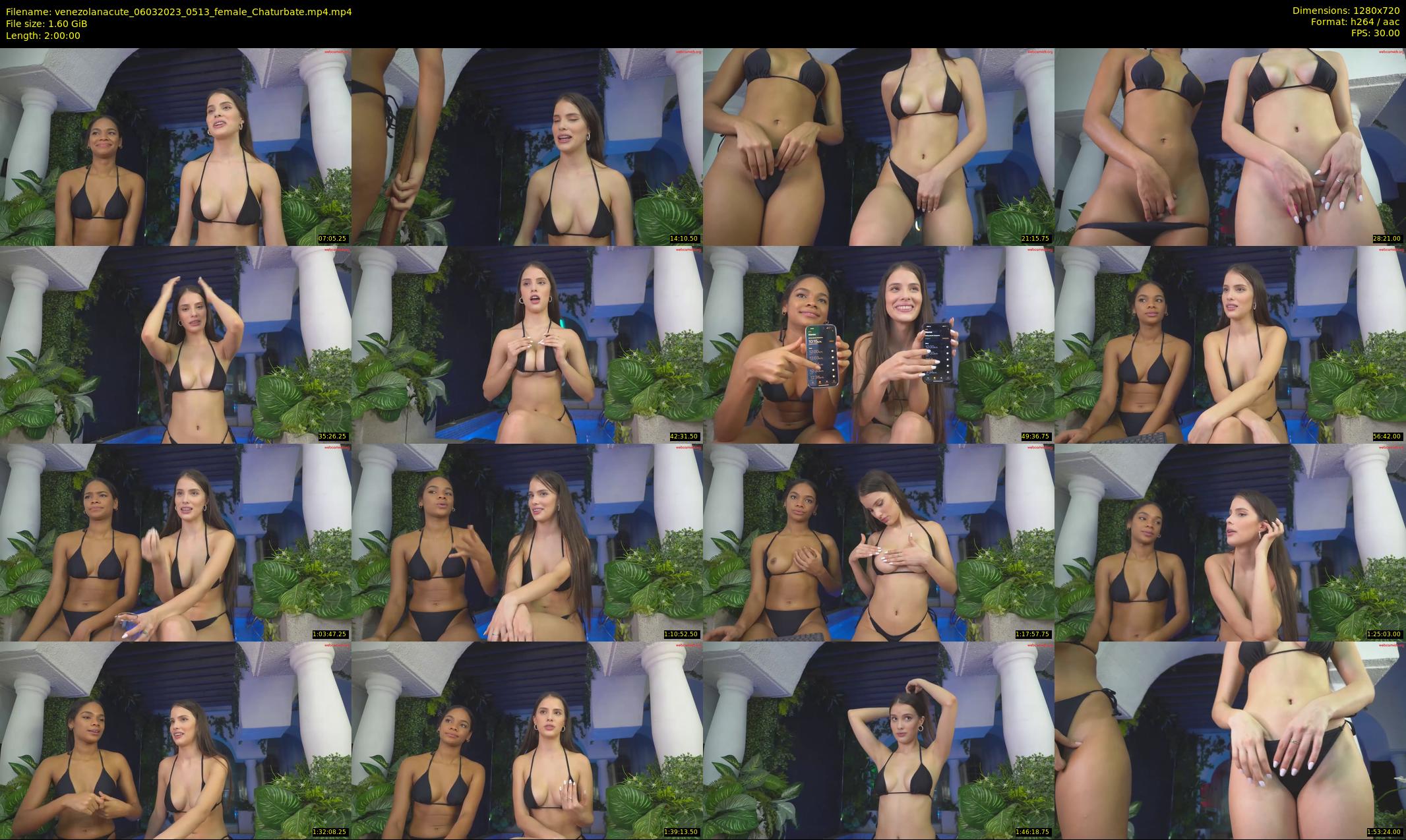 venezolanacute — 120 minute Chaturbate female cam show recording, 720p, Mar 6, 2023