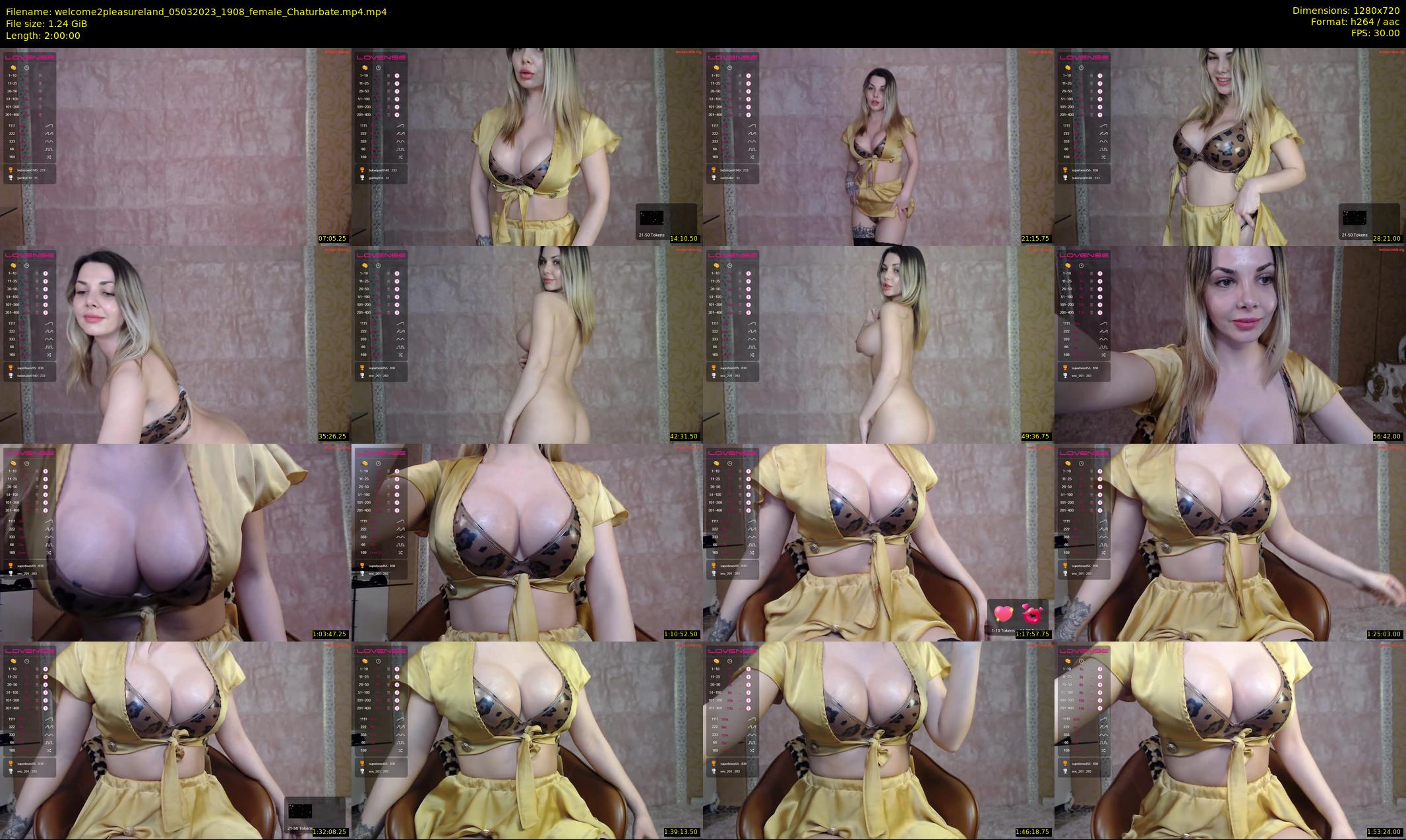 welcome2pleasureland — 120 minute Chaturbate female cam show recording, 720p, Mar 5, 2023