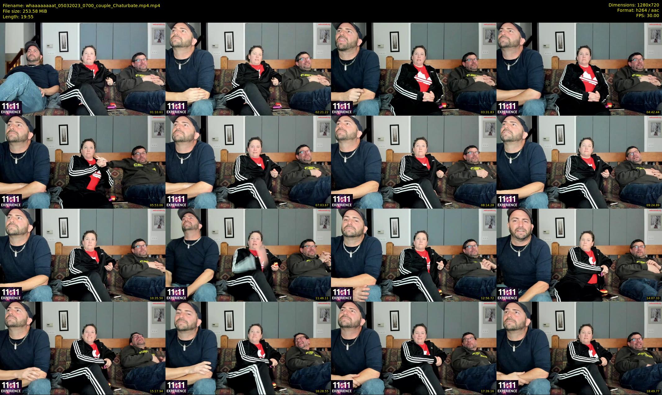 whaaaaaaaat — 20 minute Chaturbate couple cam show recording, 720p, Mar 5, 2023