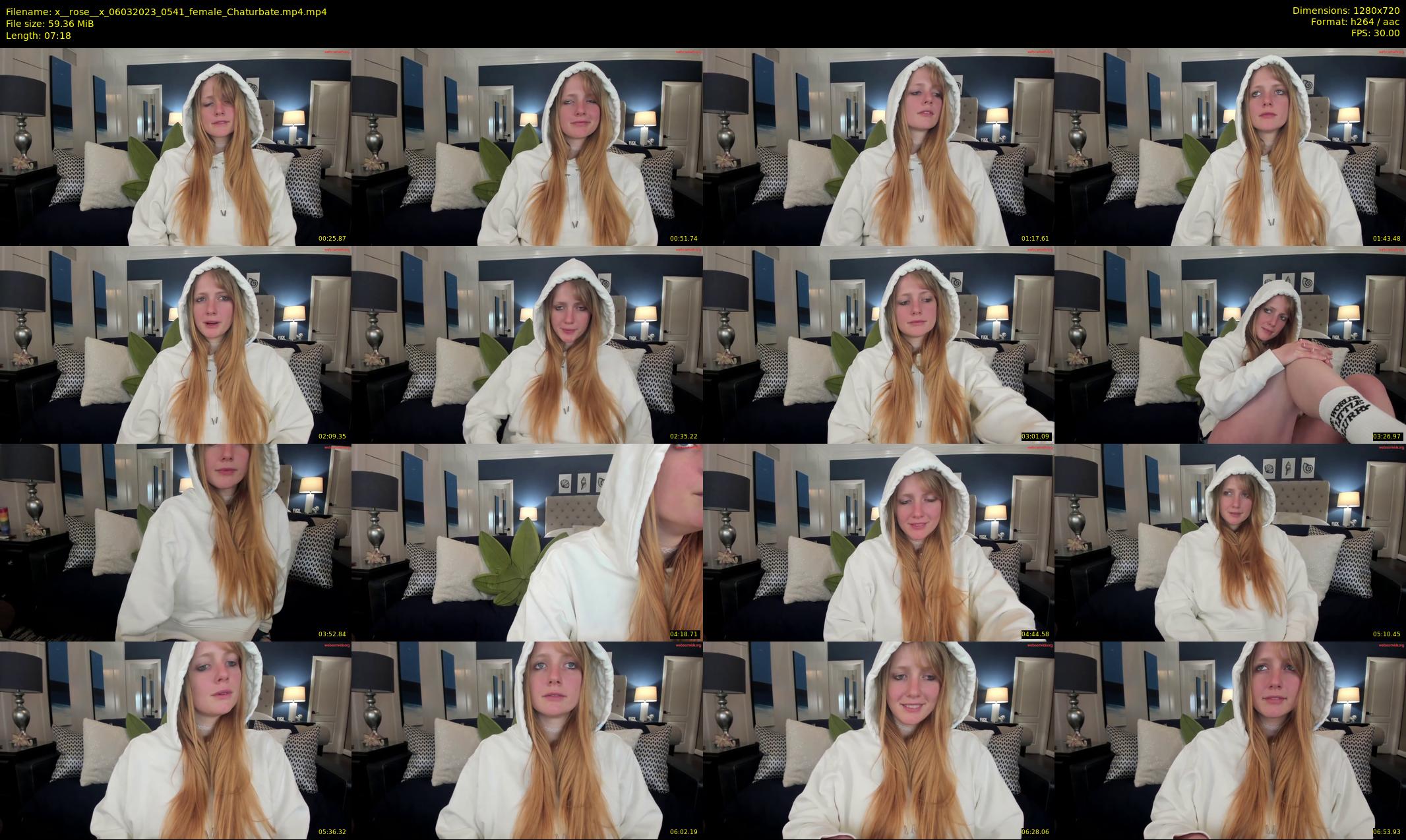 x__rose__x — 8 minute Chaturbate female cam show recording, 720p, Mar 6, 2023
