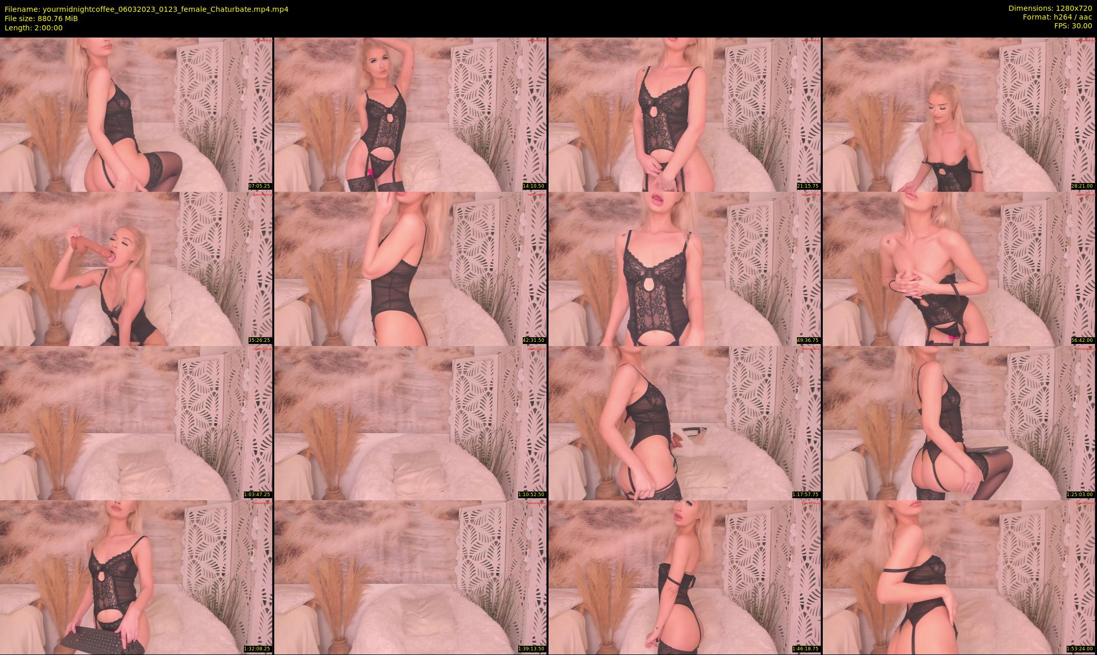 yourmidnightcoffee — 120 minute Chaturbate female cam show recording, 720p, Mar 6, 2023