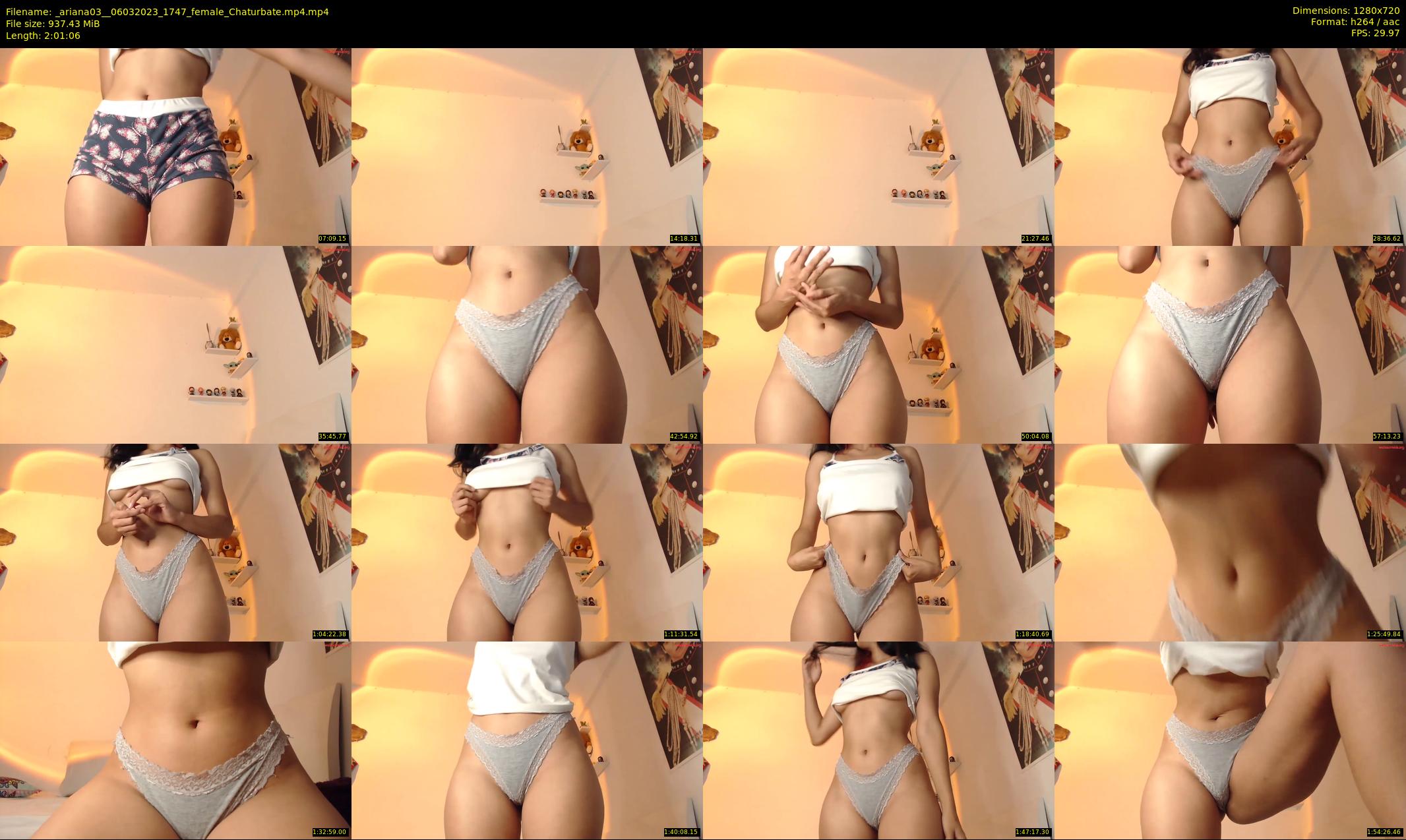 _ariana03_ — 122 minute Chaturbate female cam show recording, 720p, Mar 6, 2023