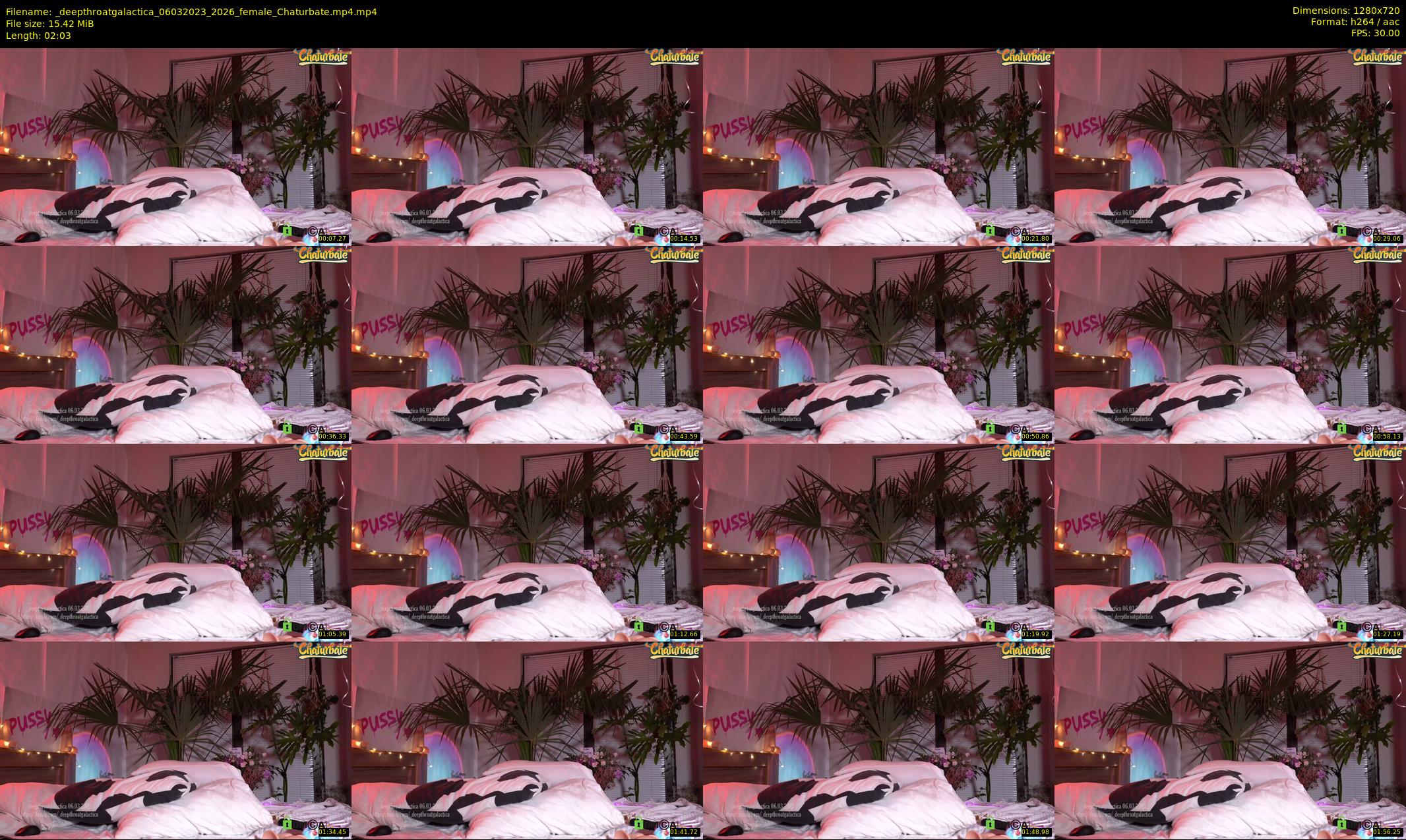 _deepthroatgalactica — 3 minute Chaturbate couple cam show recording, 720p, Mar 6, 2023