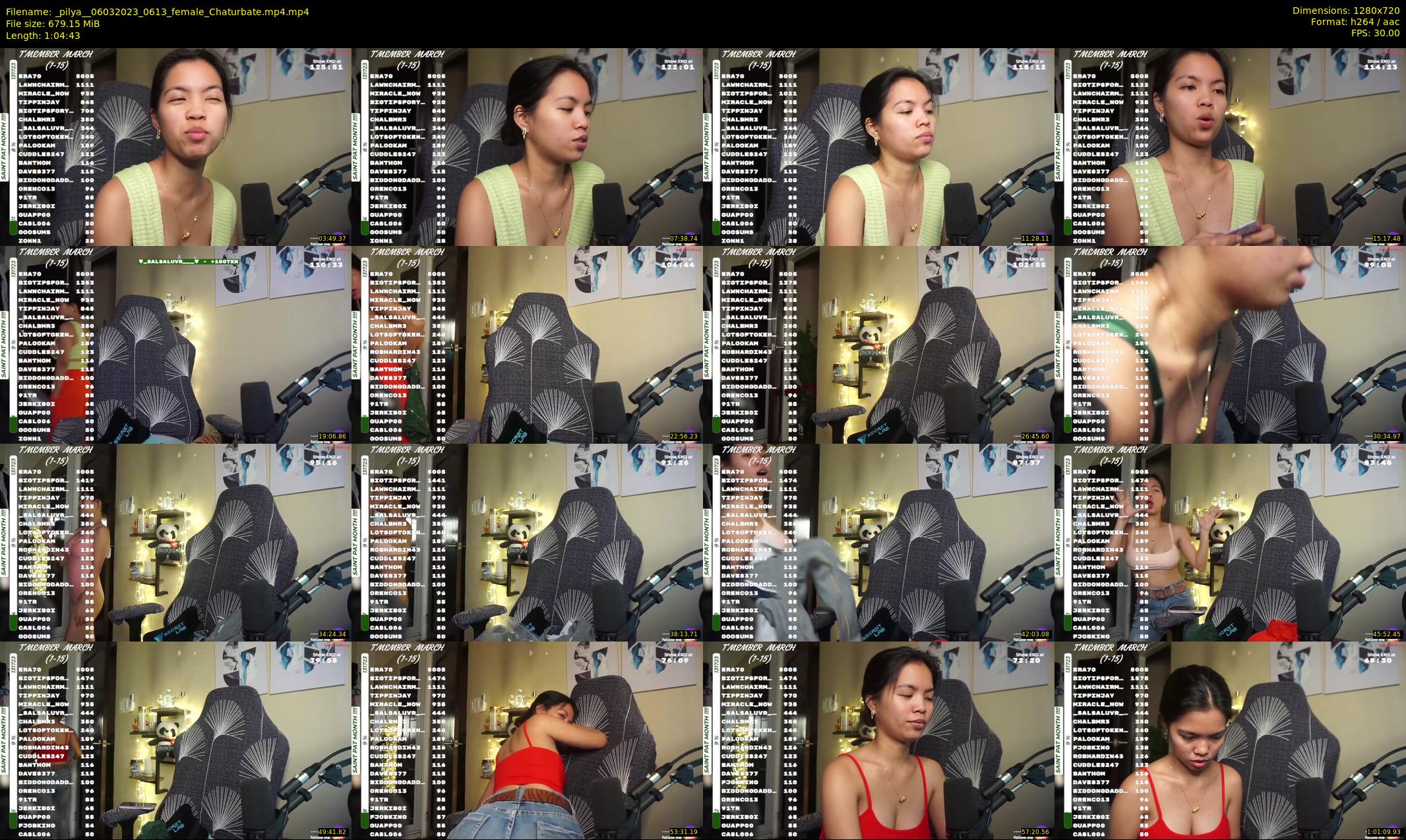 _pilya_ — 65 minute Chaturbate female cam show recording, 720p, Mar 6, 2023