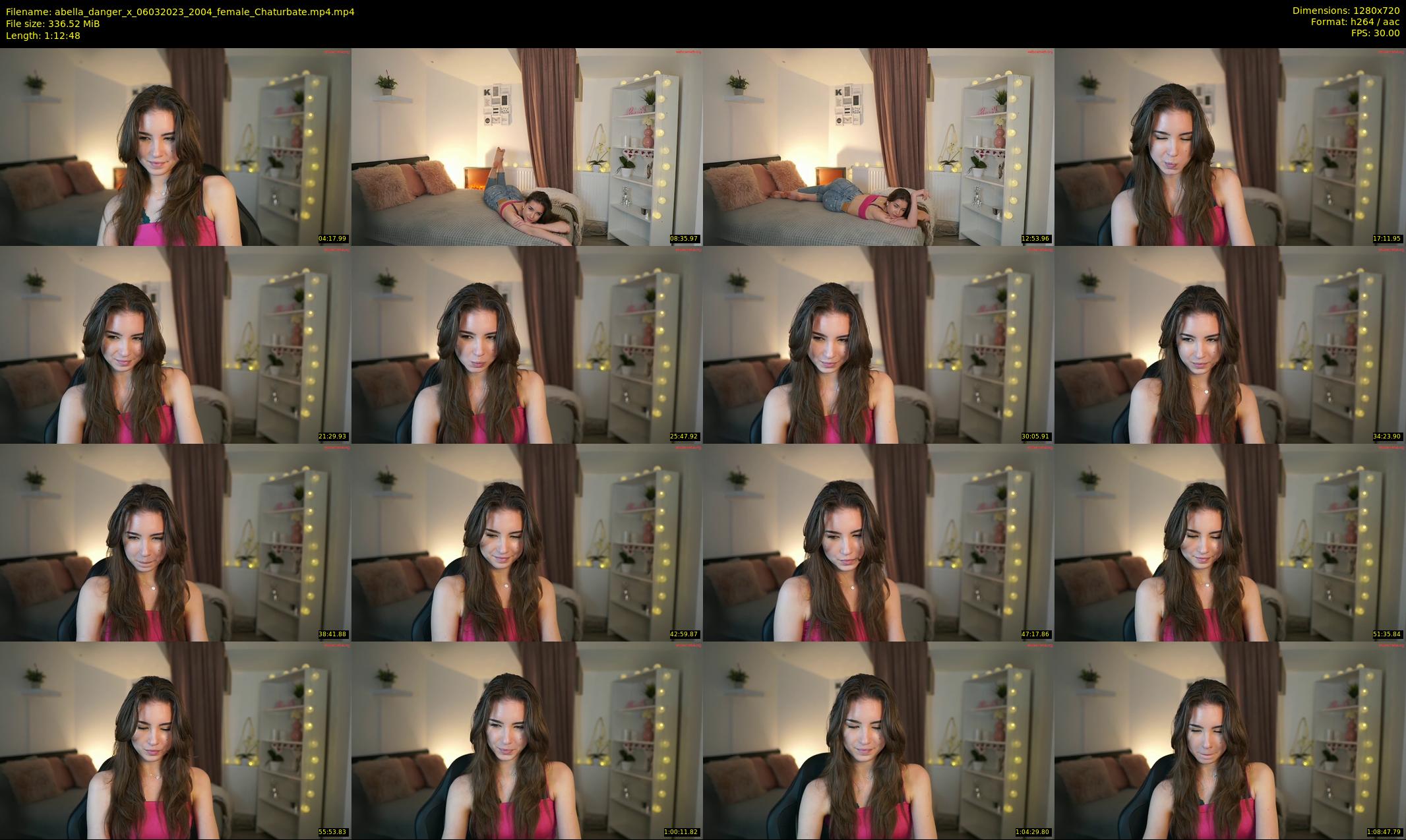 abella_danger_x — 73 minute Chaturbate female cam show recording, 720p, Mar 6, 2023