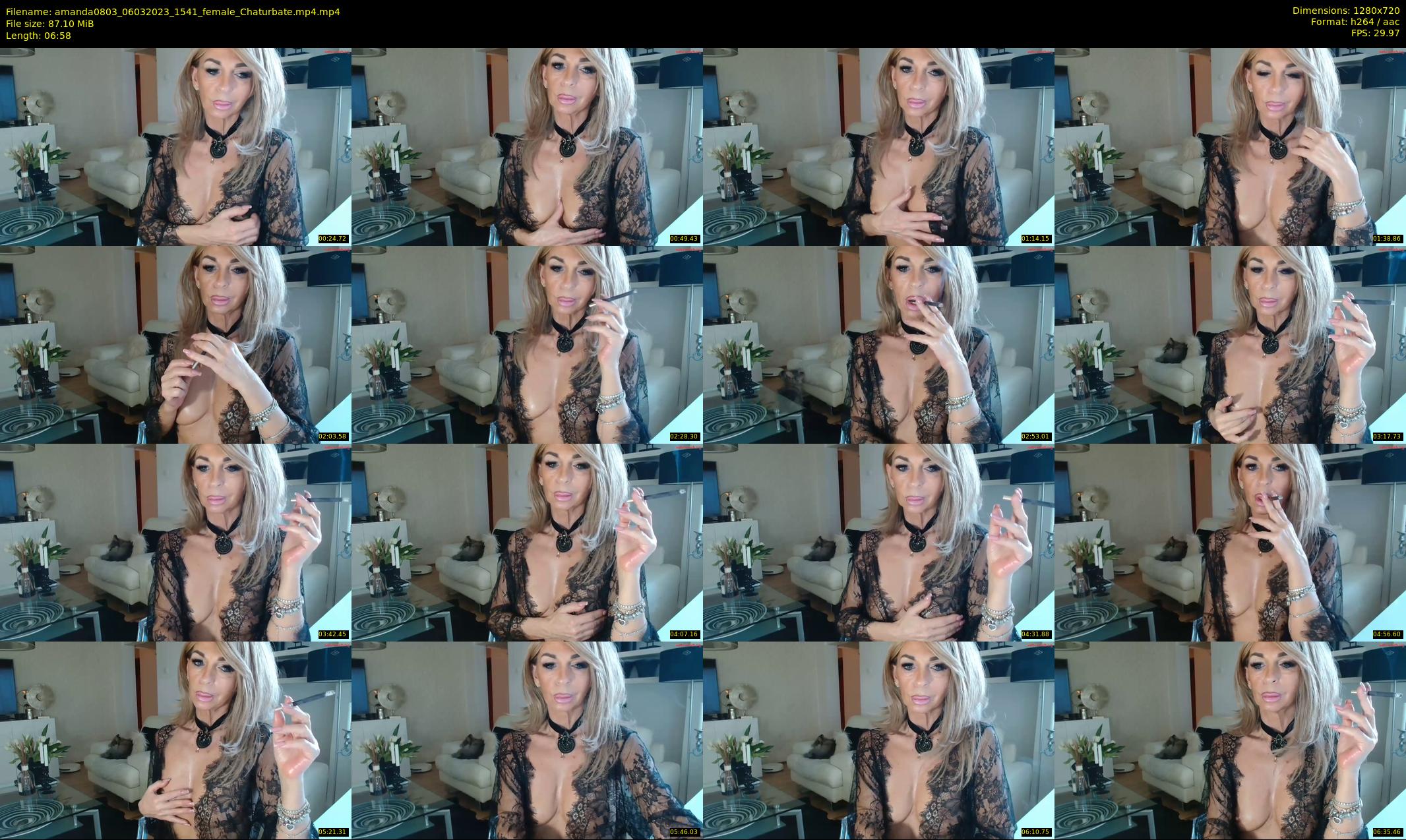 amanda0803 — 7 minute Chaturbate female cam show recording, 720p, Mar 6, 2023