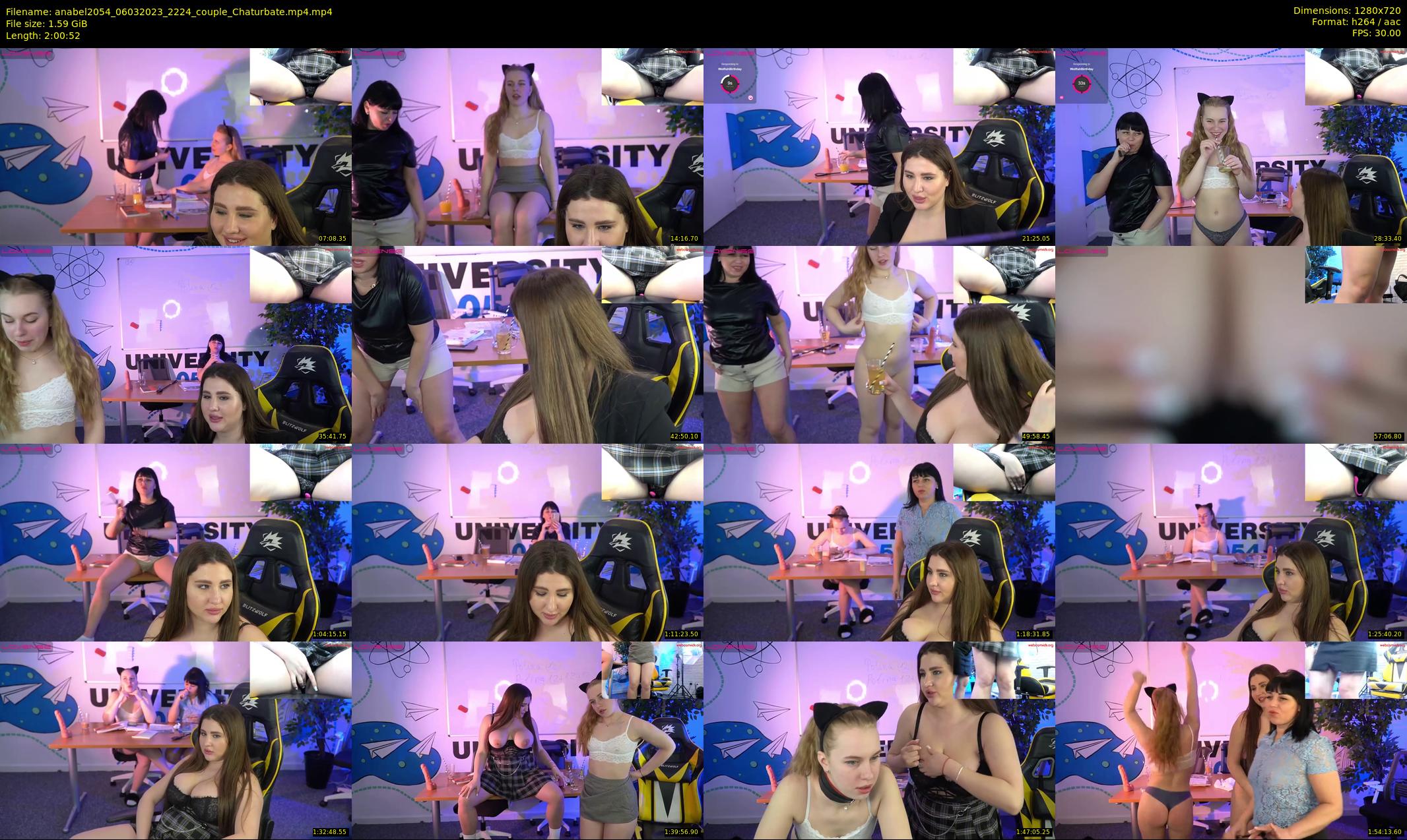 anabel2054 — 121 minute Chaturbate female cam show recording, 720p, Mar 6, 2023